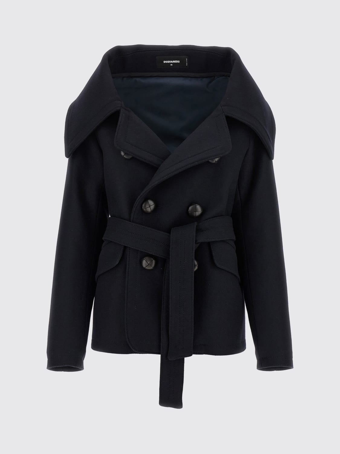 DSQUARED2 MANTEL: Oberbekleidung damen Dsquared2, Blau - Img 1