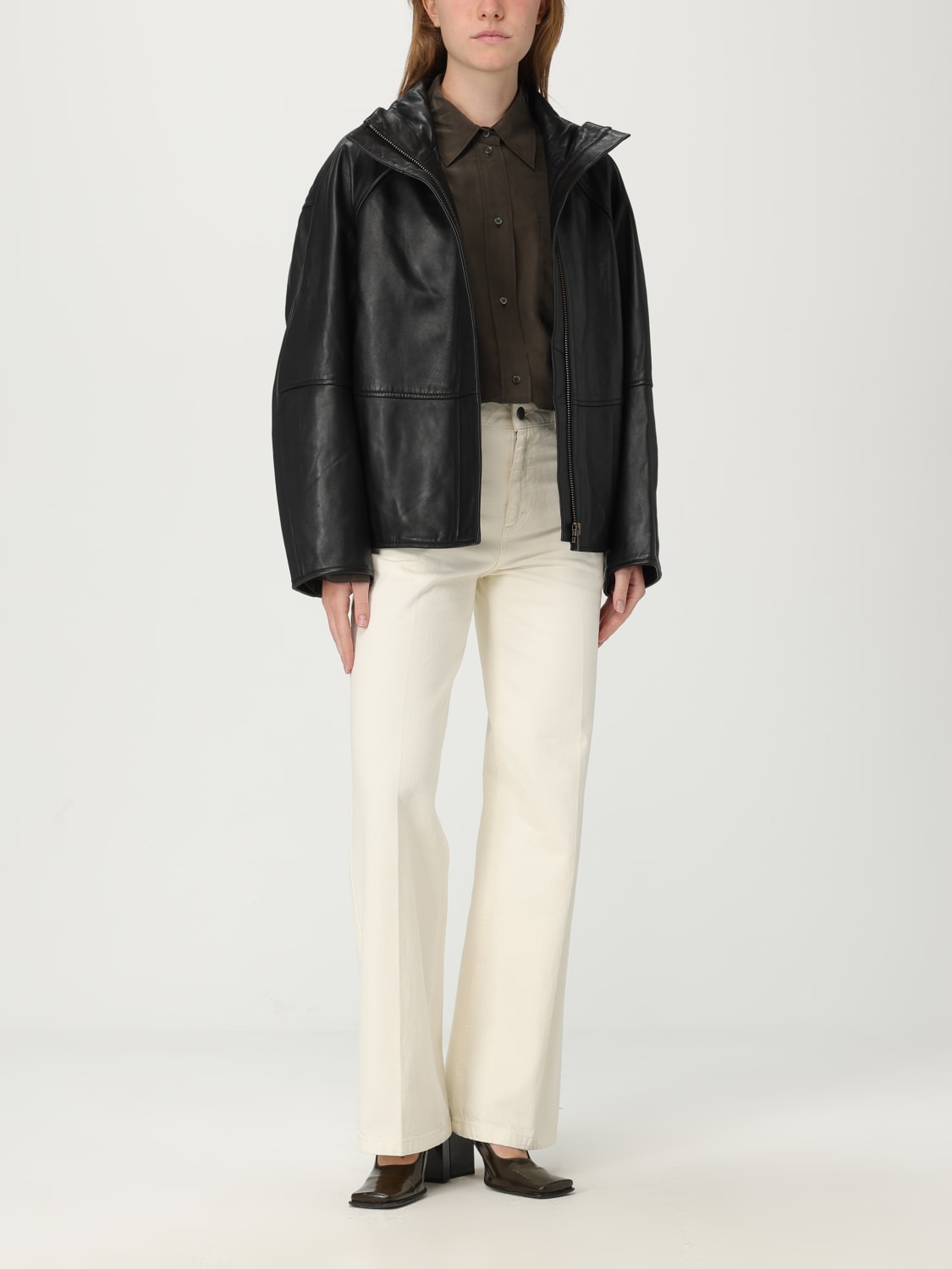 SOEUR PANTALONI: Pantalone in cotone Soeur a 5 tasche, Beige - Img 2