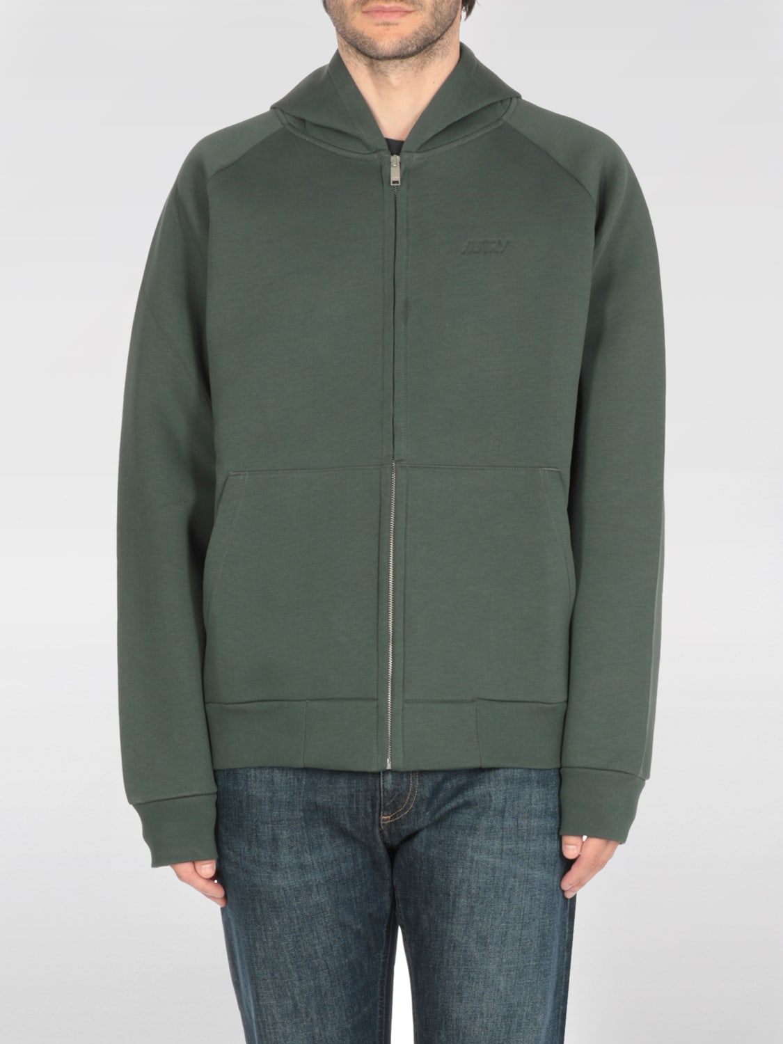 AUTRY SWEATSHIRT: Sweatshirt men Autry, Green - Img 1