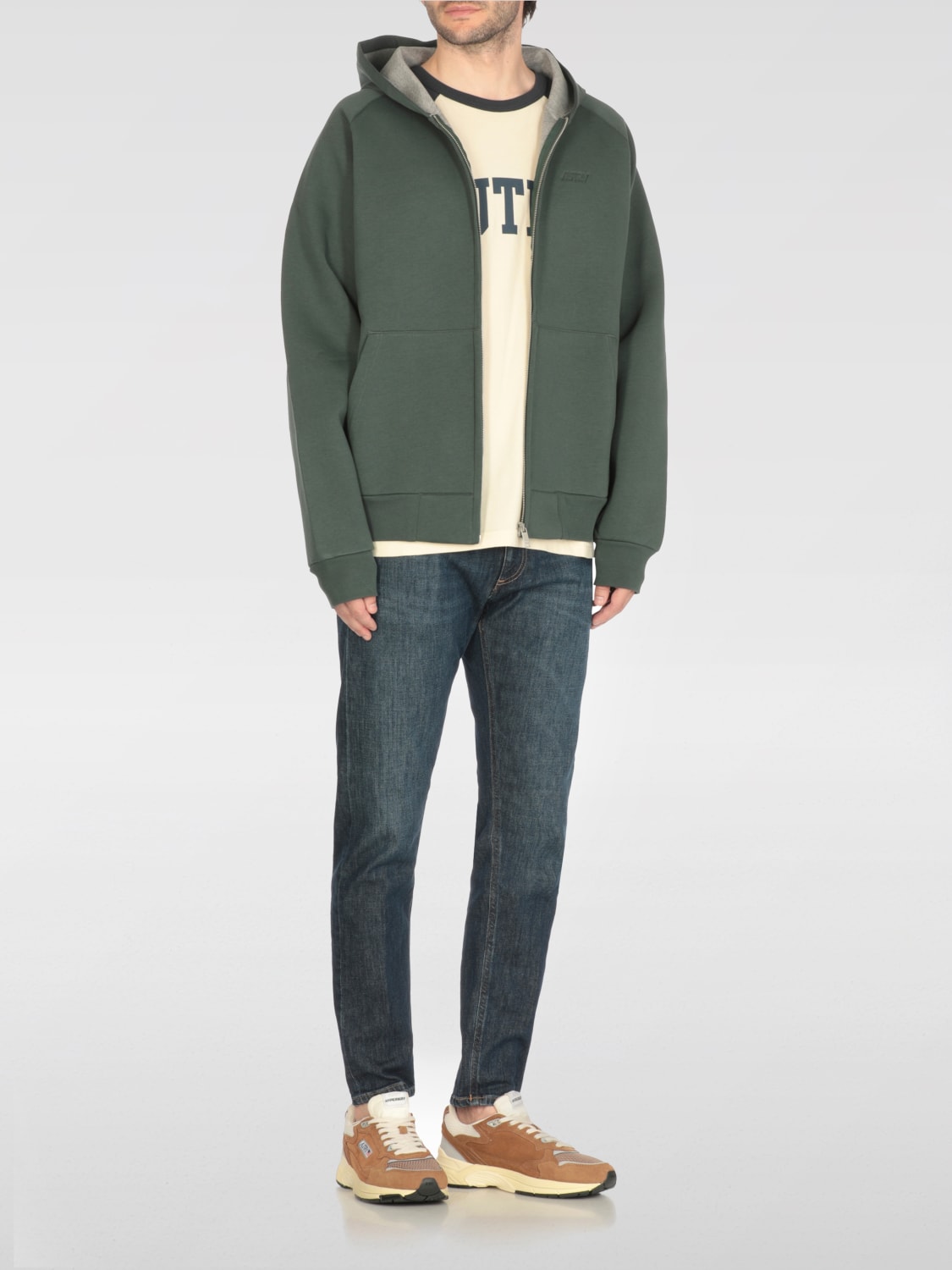 AUTRY SWEATSHIRT: Sweatshirt men Autry, Green - Img 2