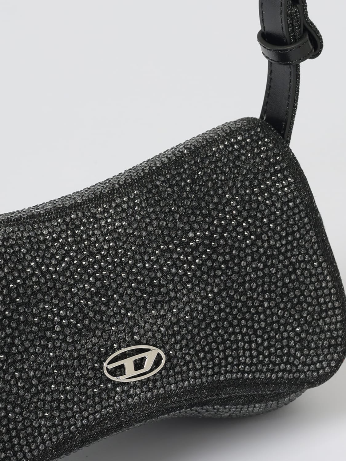 DIESEL SHOULDER BAG: Shoulder bag woman Diesel, Black - Img 3