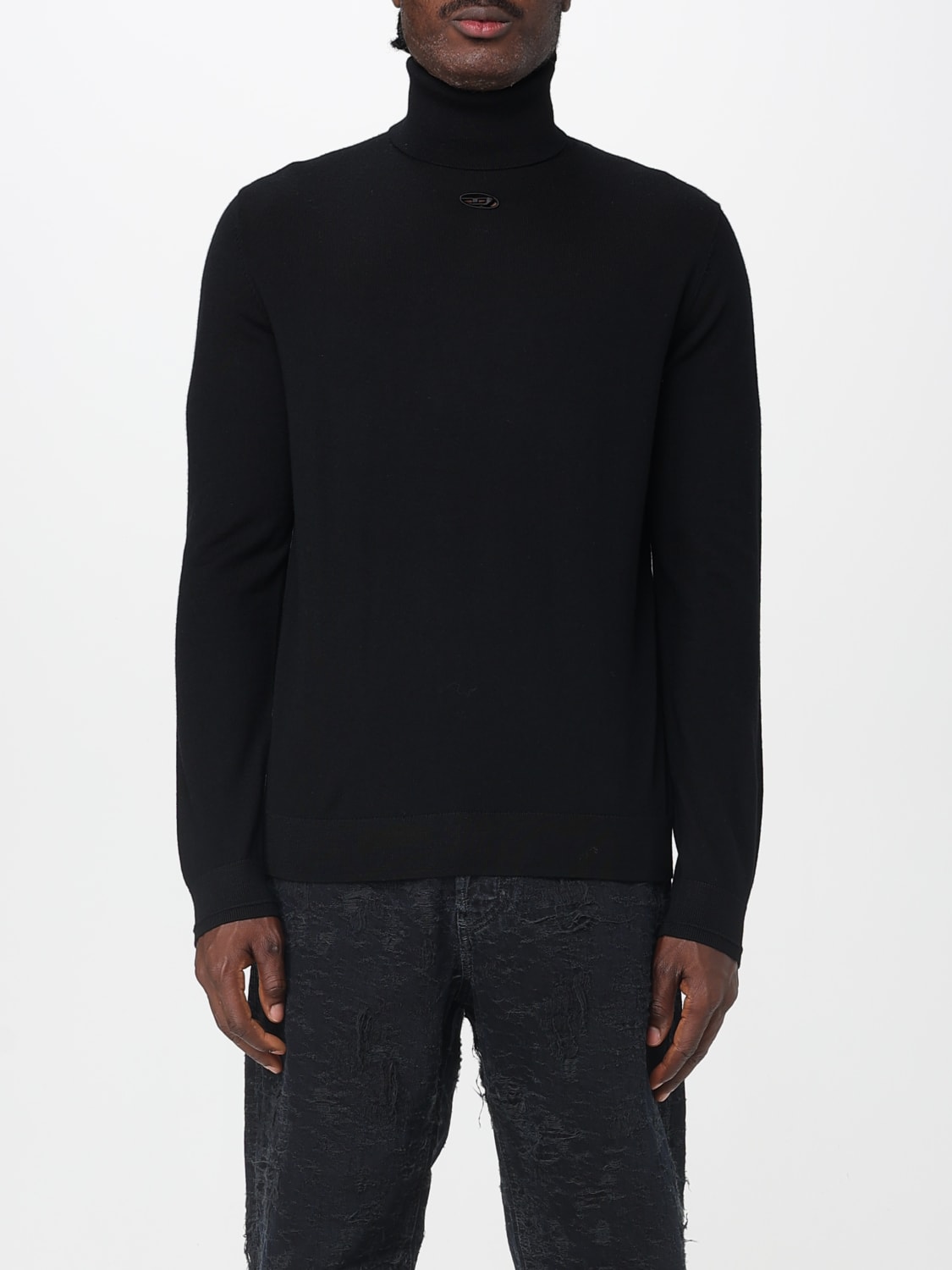 DIESEL SWEATER: Sweater men Diesel, Grey - Img 1