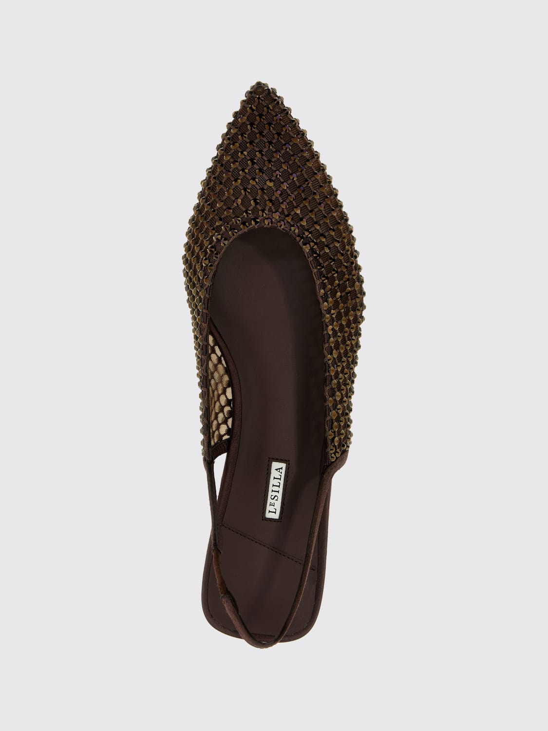 LE SILLA BALLERINAS: Schuhe damen Le Silla, Braun - Img 4