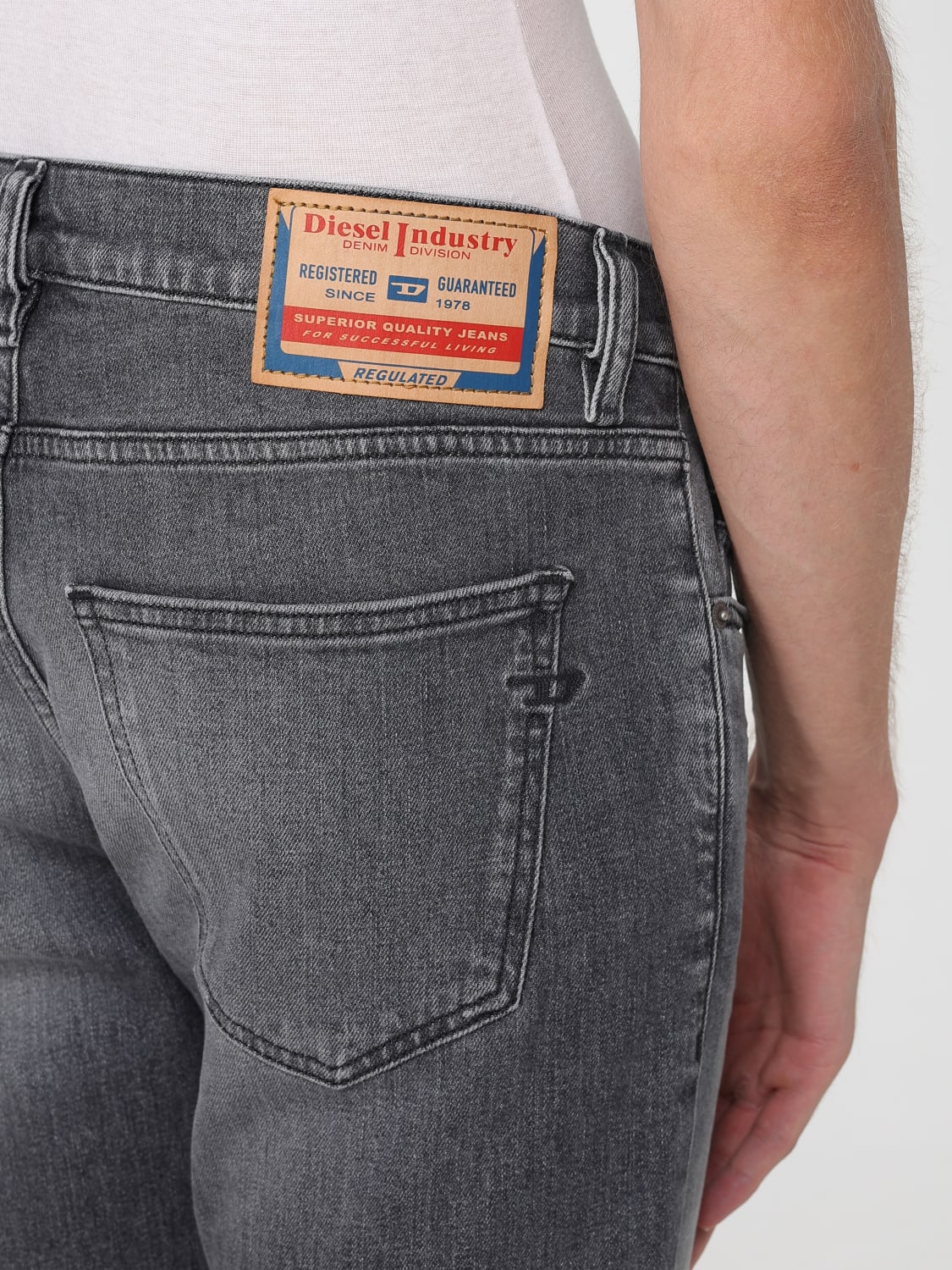 DIESEL JEANS: Jeans herren Diesel, Grau - Img 3