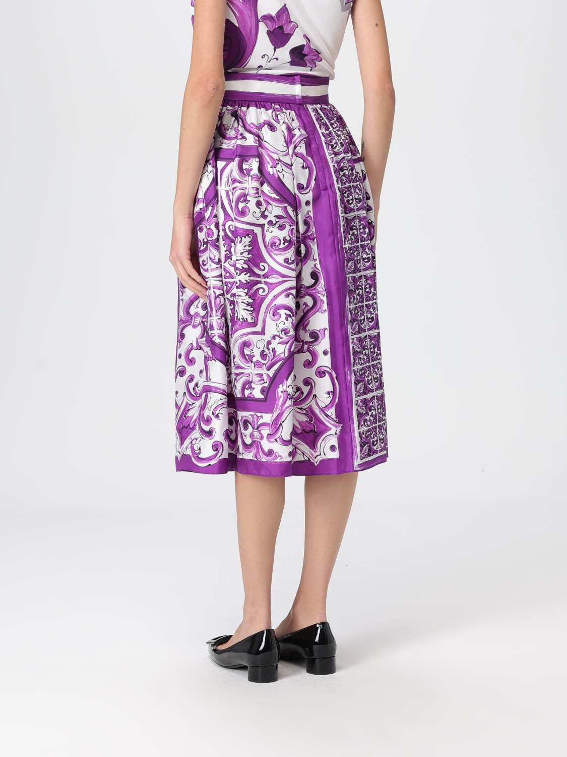 DOLCE & GABBANA JUPE: Jupe femme Dolce & Gabbana, Violet - Img 3
