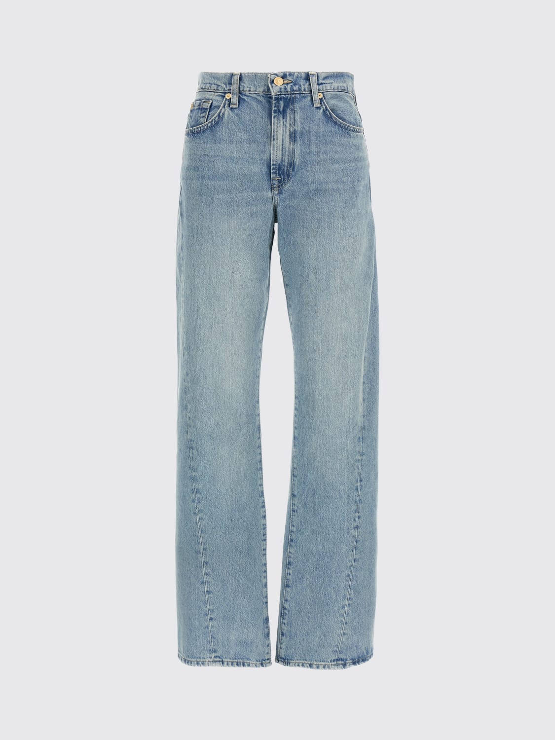 7 FOR ALL MANKIND JEANS: Jeans woman 7 For All Mankind, Blue - Img 1