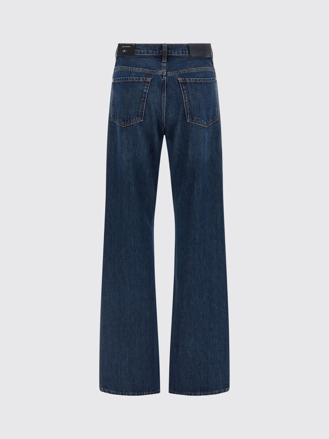 7 FOR ALL MANKIND JEANS: Jeans woman 7 For All Mankind, Blue 1 - Img 2