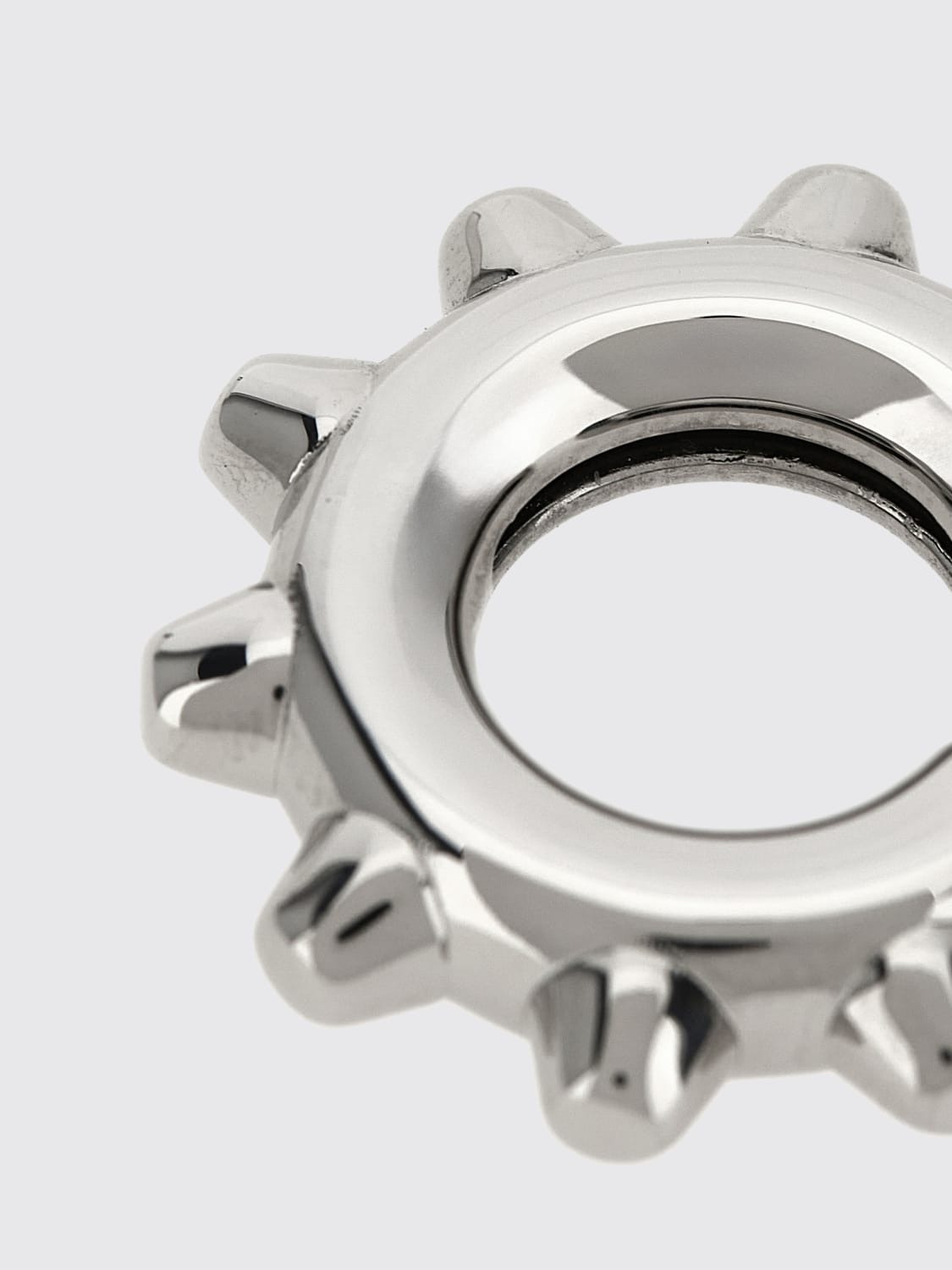 JIL SANDER GIOIELLO: Ear cuff 733 Jil Sander in ottone , Silver - Img 3