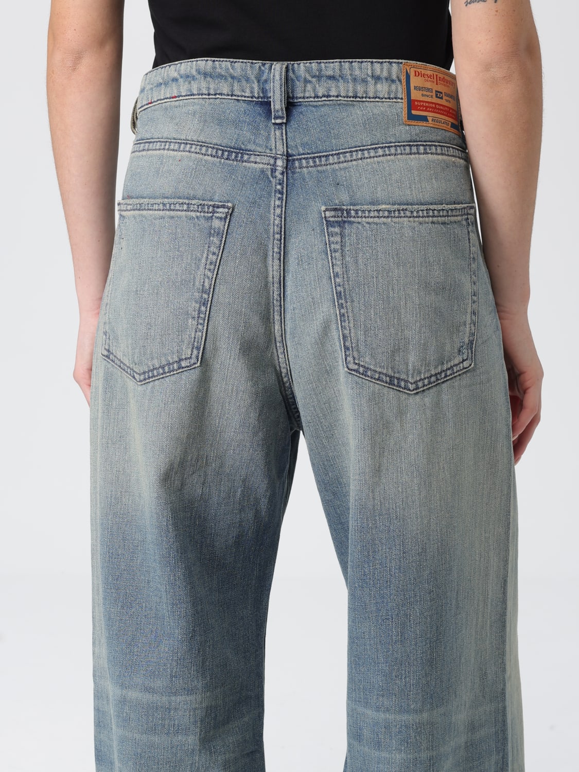 DIESEL JEANS: Jeans woman Diesel, Navy - Img 4