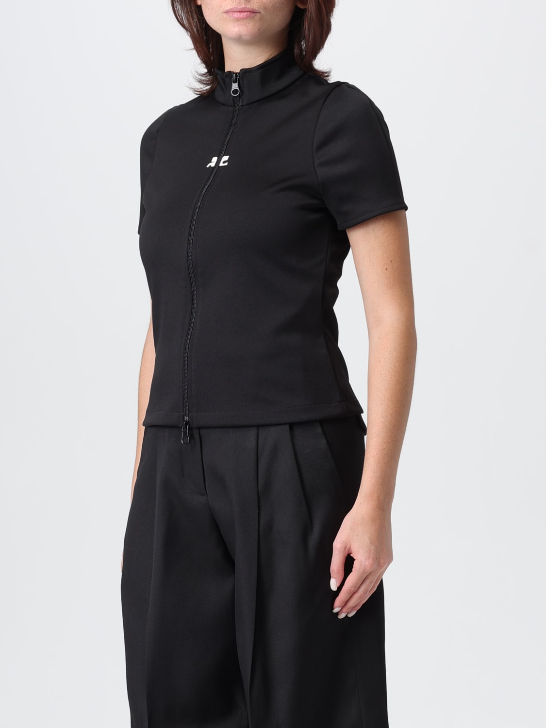 COURRÈGES TOP: Top femme CourrÈges, Noir - Img 4