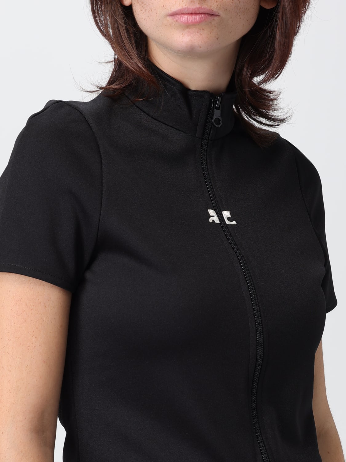 COURRÈGES TOP: Top femme CourrÈges, Noir - Img 5