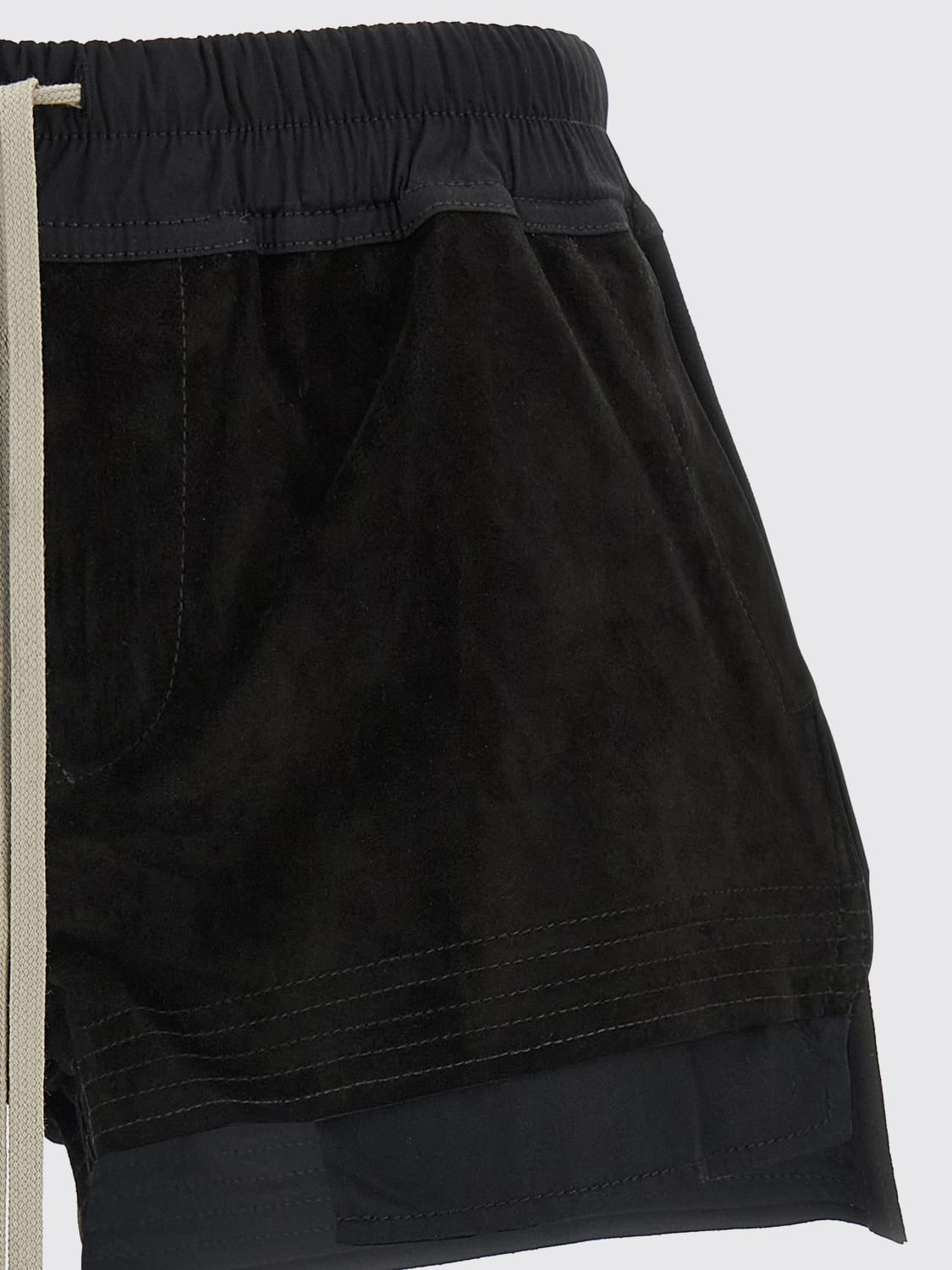 RICK OWENS SHORTS: Short woman Rick Owens, Black - Img 3