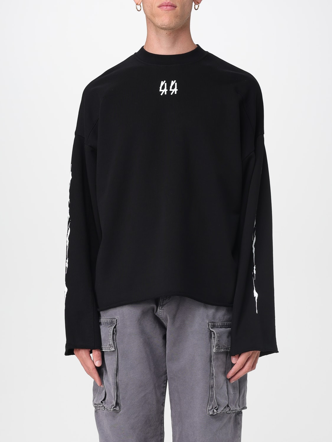 44 LABEL GROUP T-SHIRT: T-shirt men 44 Label Group, Black - Img 1