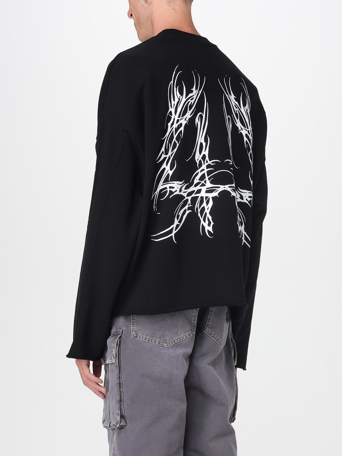 44 LABEL GROUP T-SHIRT: T-shirt men 44 Label Group, Black - Img 2