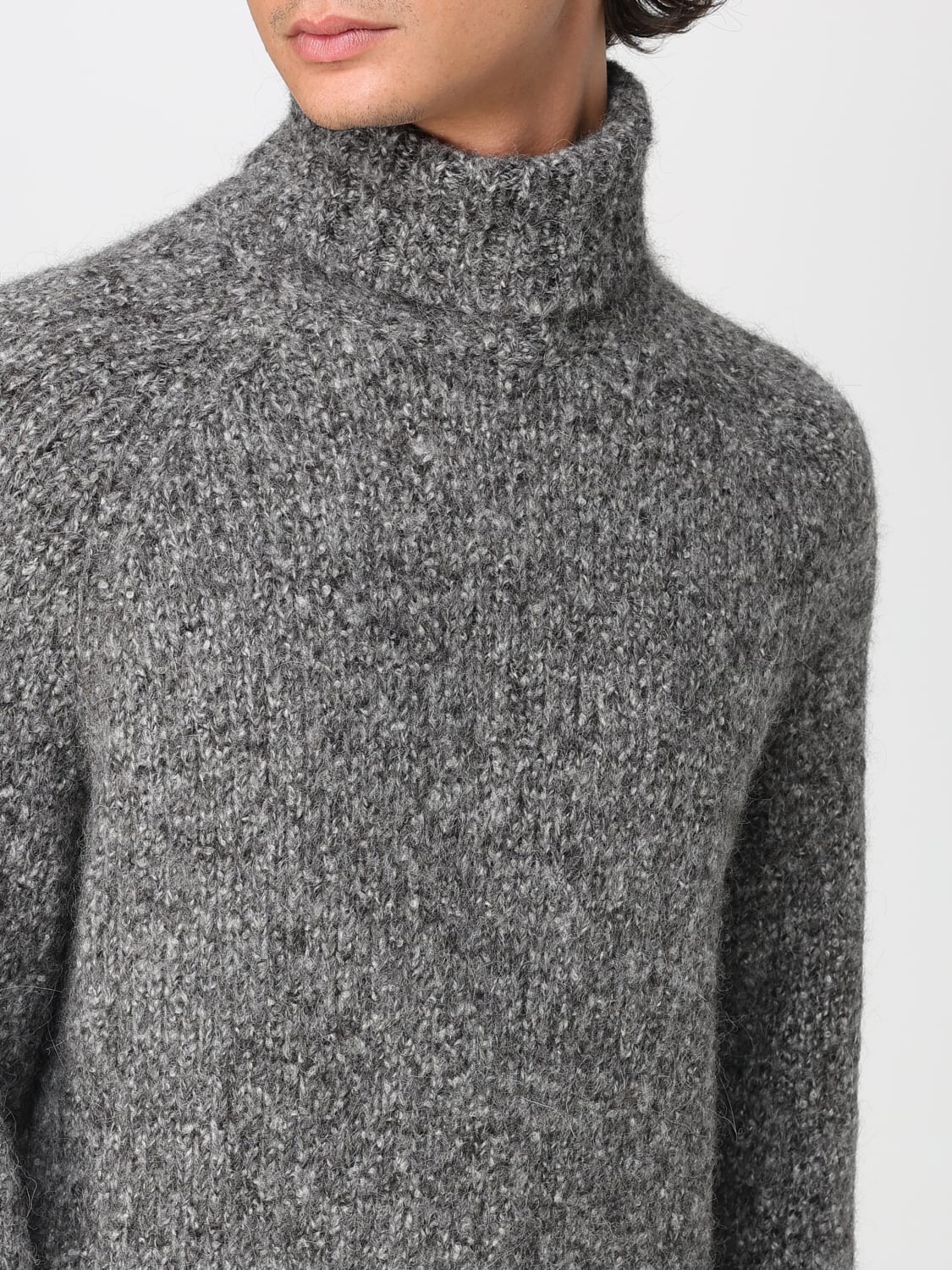 BRUNELLO CUCINELLI SWEATER: Sweater men Brunello Cucinelli, Grey - Img 4