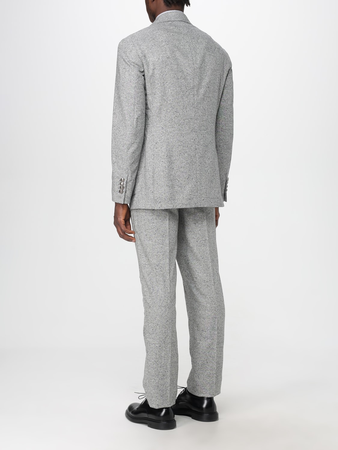 BRUNELLO CUCINELLI SUIT: Suit men Brunello Cucinelli, Grey - Img 3