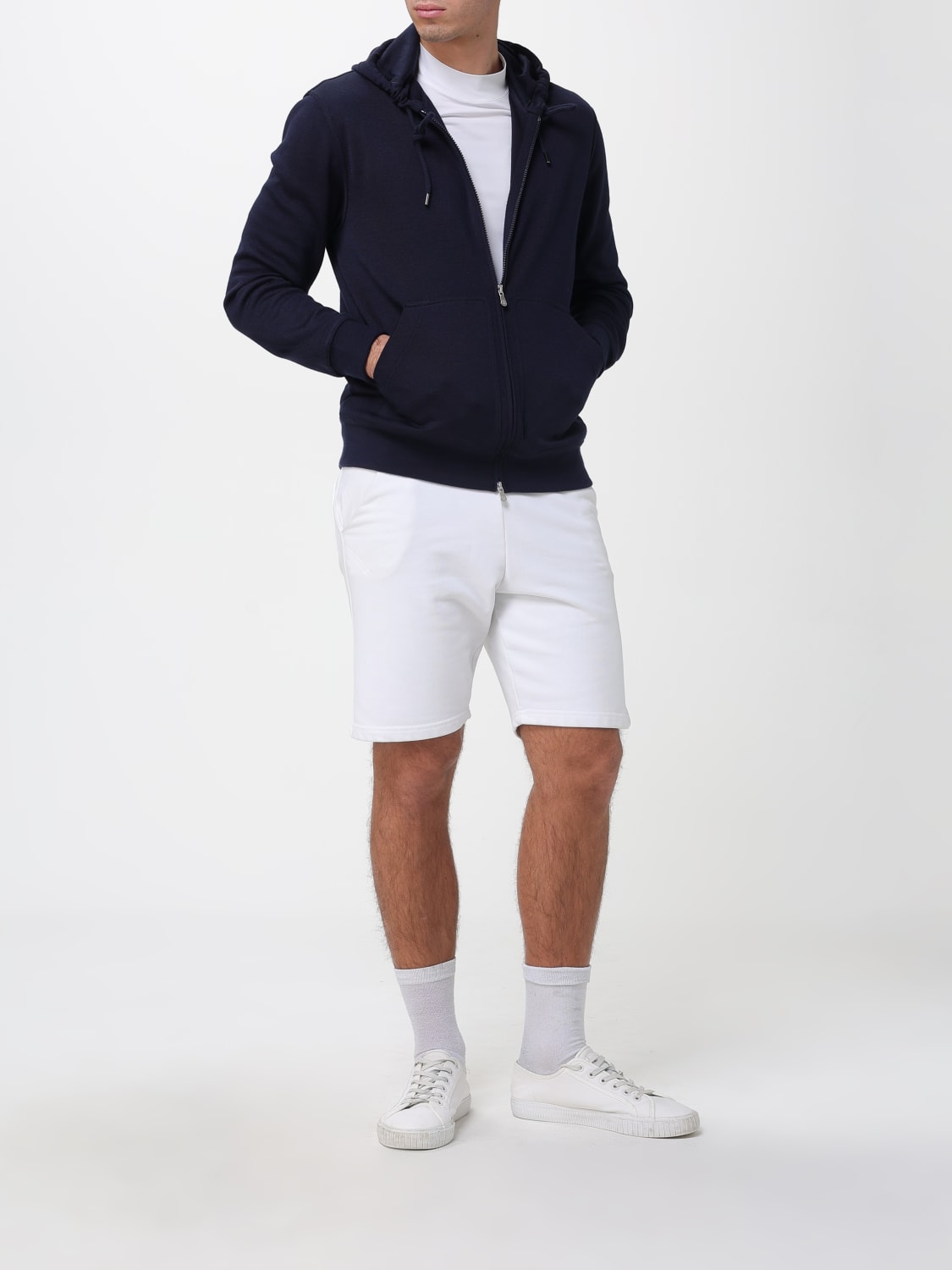 BRUNELLO CUCINELLI SWEATSHIRT: Sweatshirt herren Brunello Cucinelli, Navy - Img 2