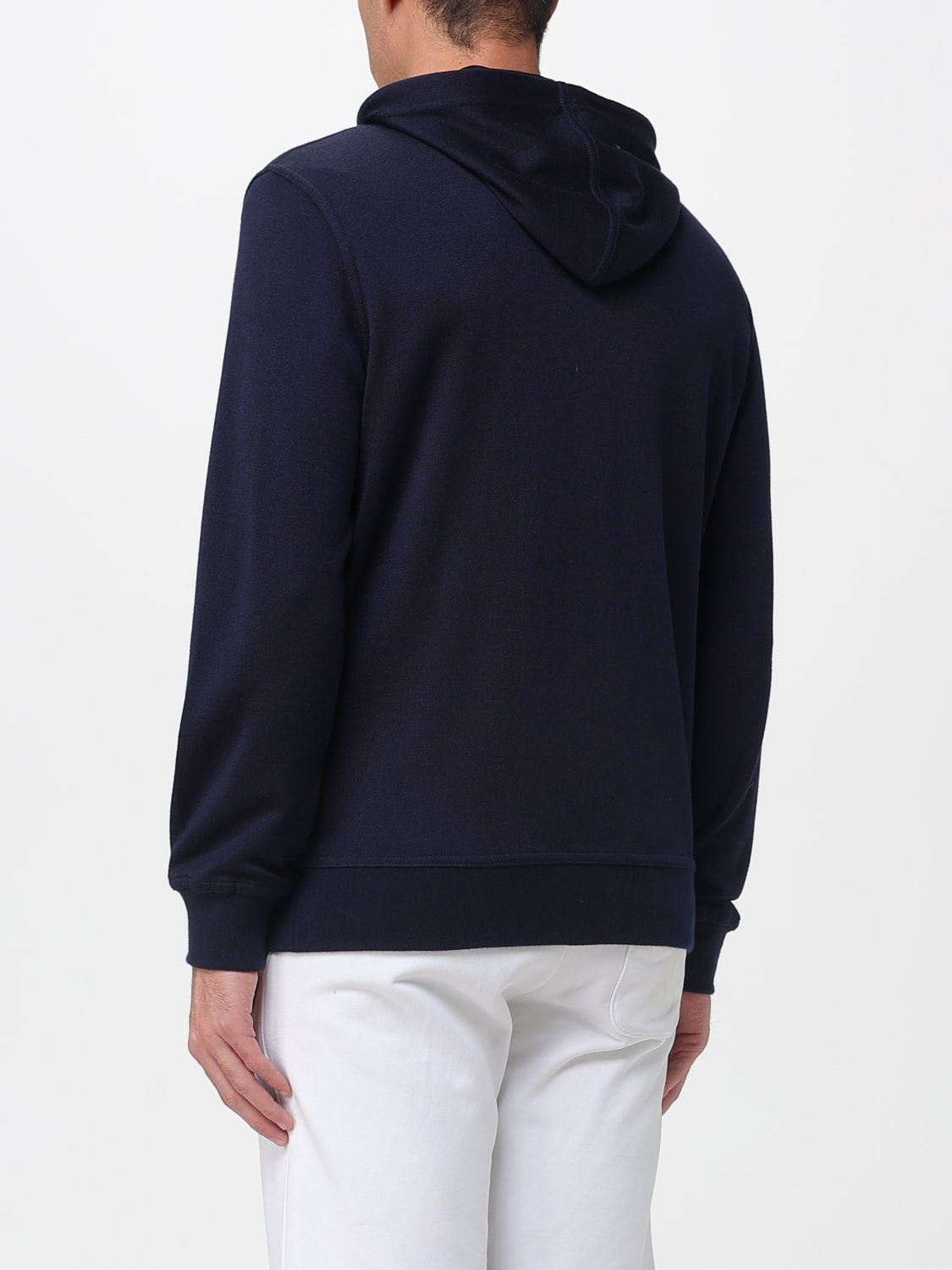 BRUNELLO CUCINELLI SWEATSHIRT: Sweatshirt herren Brunello Cucinelli, Navy - Img 3