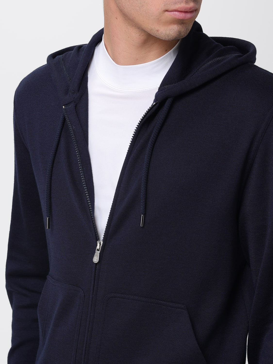 BRUNELLO CUCINELLI SWEATSHIRT: Sweatshirt herren Brunello Cucinelli, Navy - Img 5