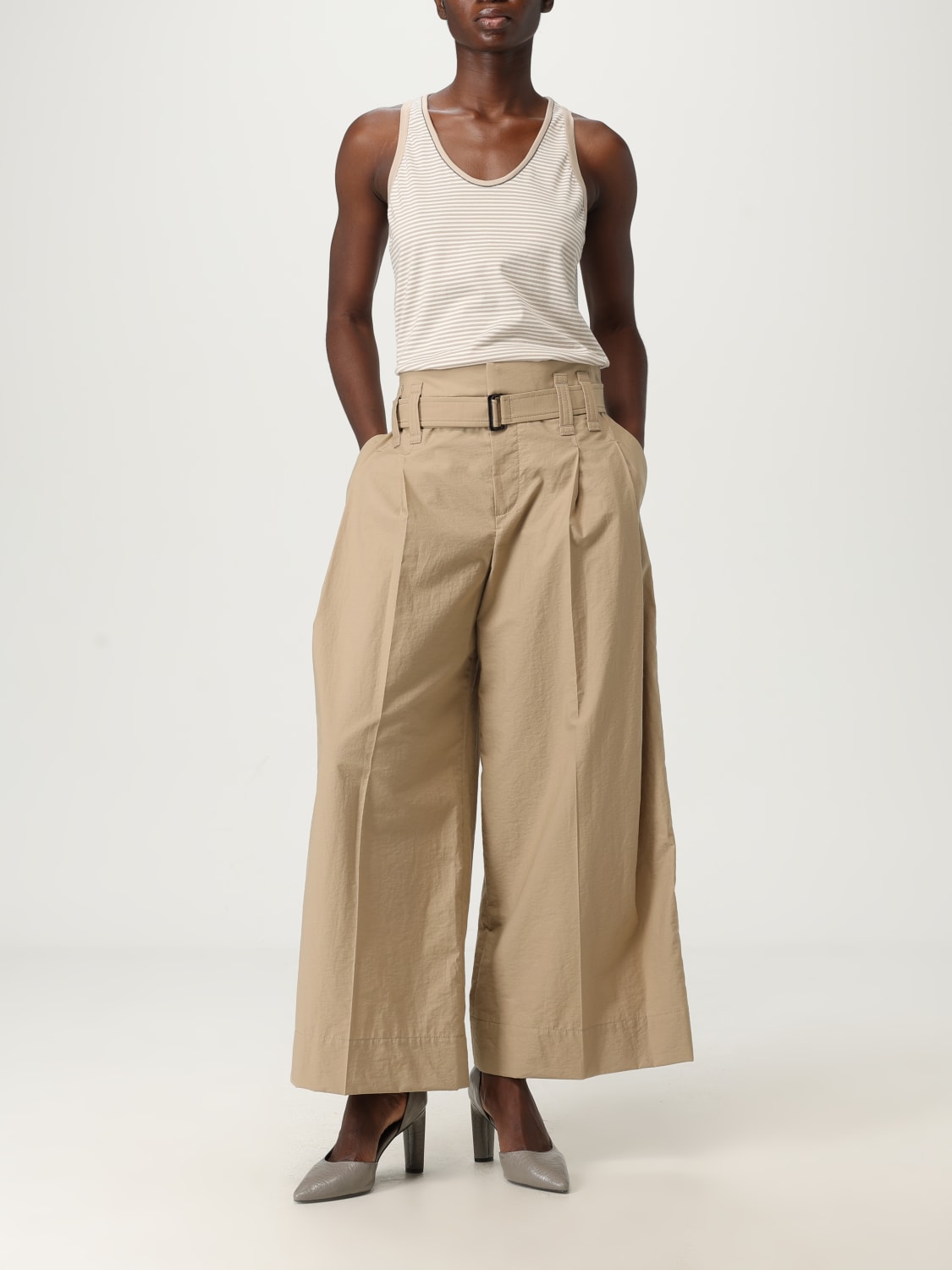 BRUNELLO CUCINELLI T-SHIRT: Top woman Brunello Cucinelli, White - Img 2