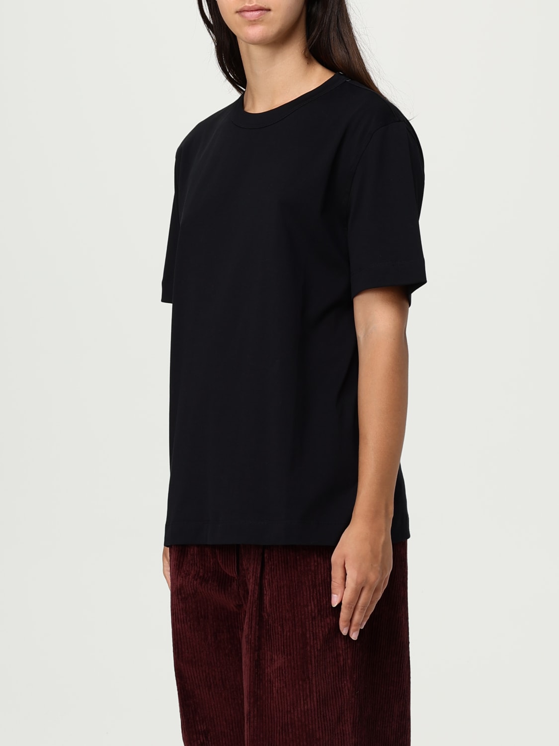 BRUNELLO CUCINELLI T-SHIRTS: T-shirt in cotone Brunello Cucinelli, Nero - Img 4