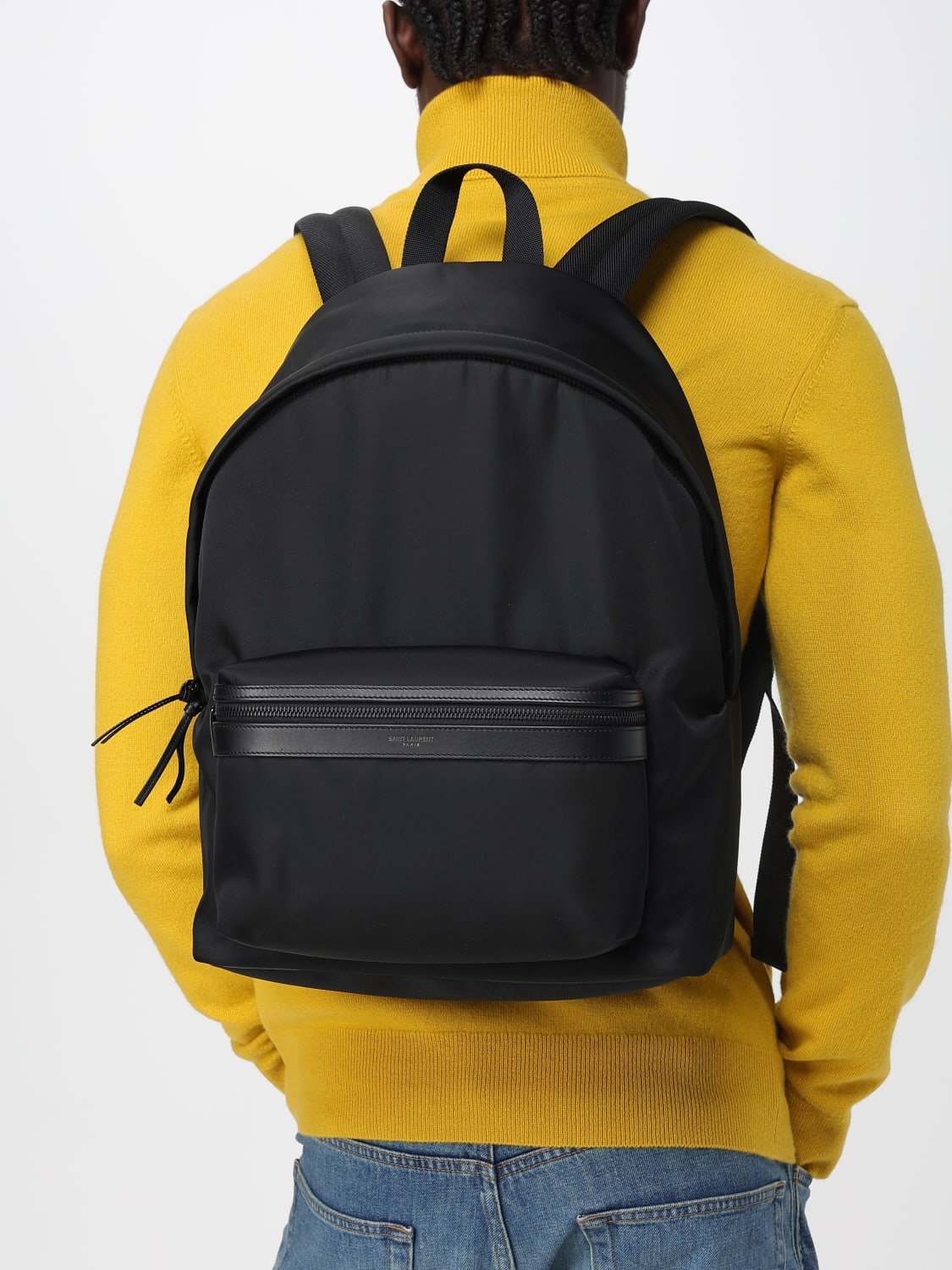 SAINT LAURENT BACKPACK: Bags men Saint Laurent, Black - Img 2