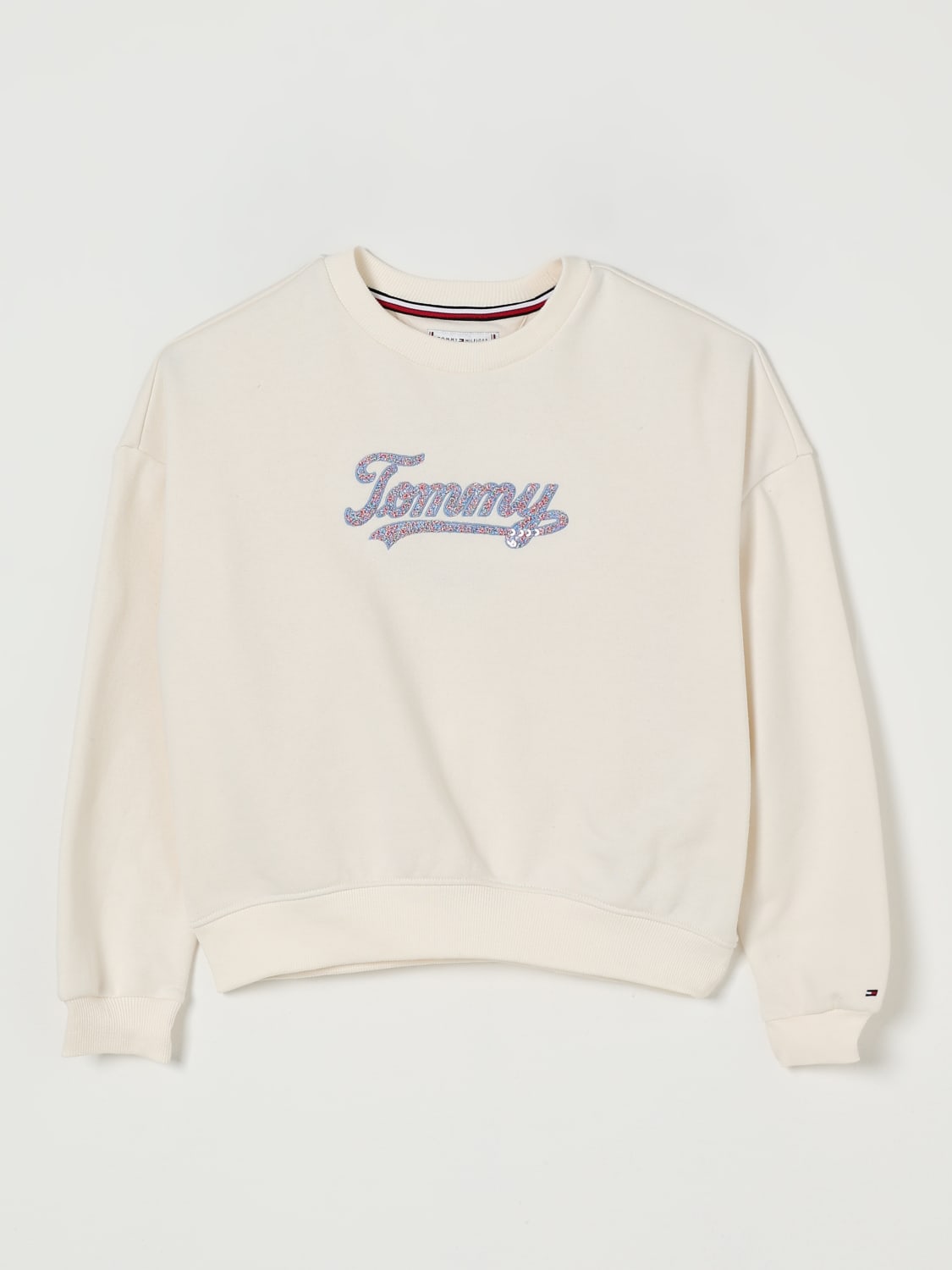 TOMMY HILFIGER SWEATER: Sweater kids Tommy Hilfiger, Navy - Img 1