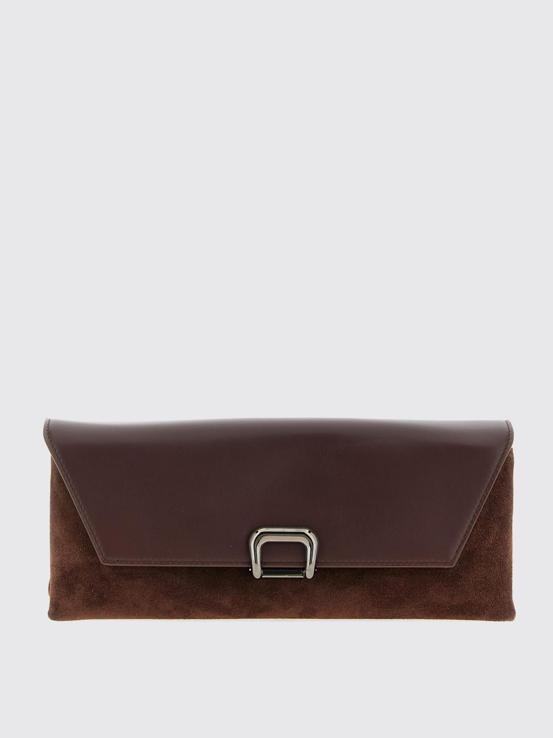 BRUNELLO CUCINELLI CLUTCH: Handbag woman Brunello Cucinelli, Burgundy - Img 1