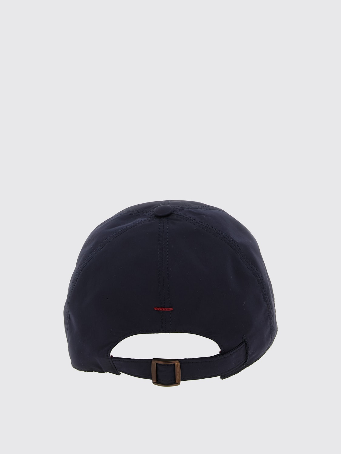 BRUNELLO CUCINELLI CAPPELLO: Cappello Brunello Cucinelli in nylon idrorepellente , Blue - Img 3