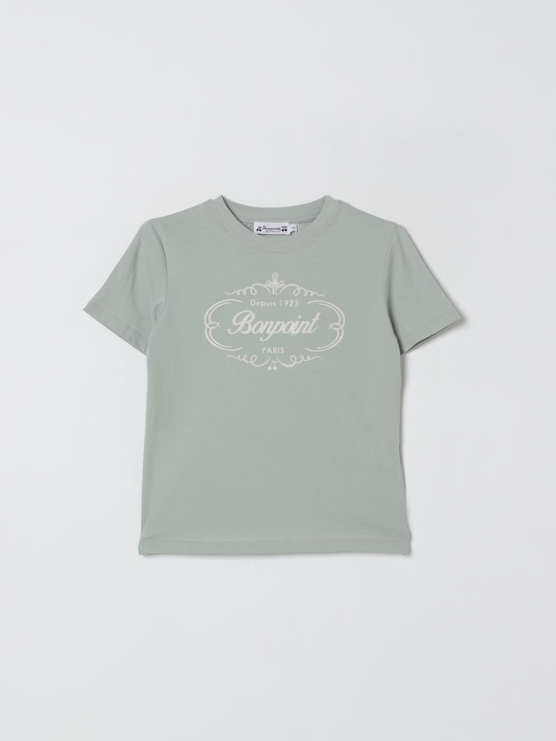 BONPOINT T-SHIRT: Polo shirt kids Bonpoint, Blue - Img 1