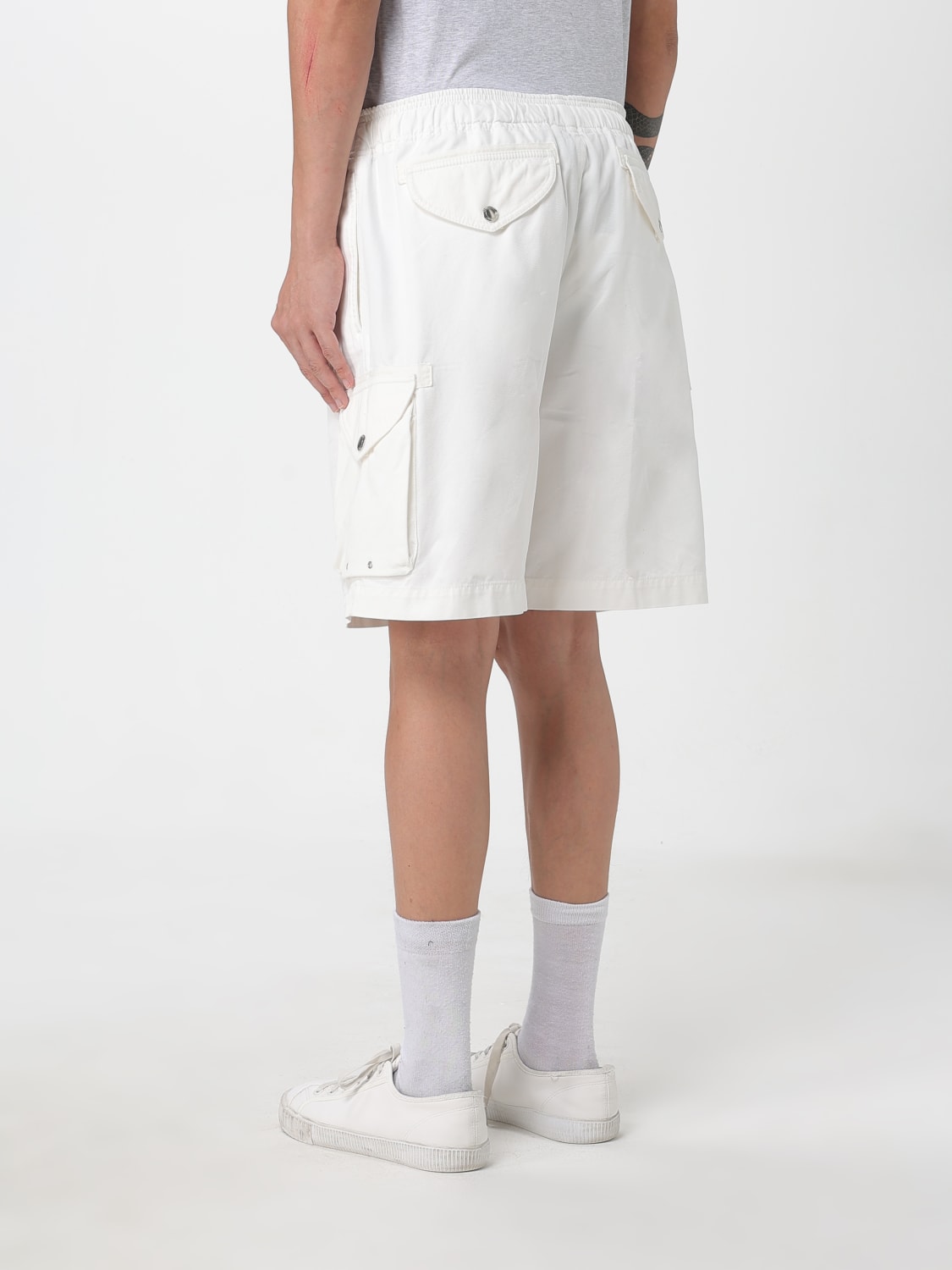 BRUNELLO CUCINELLI SHORTS: Short men Brunello Cucinelli, White - Img 3