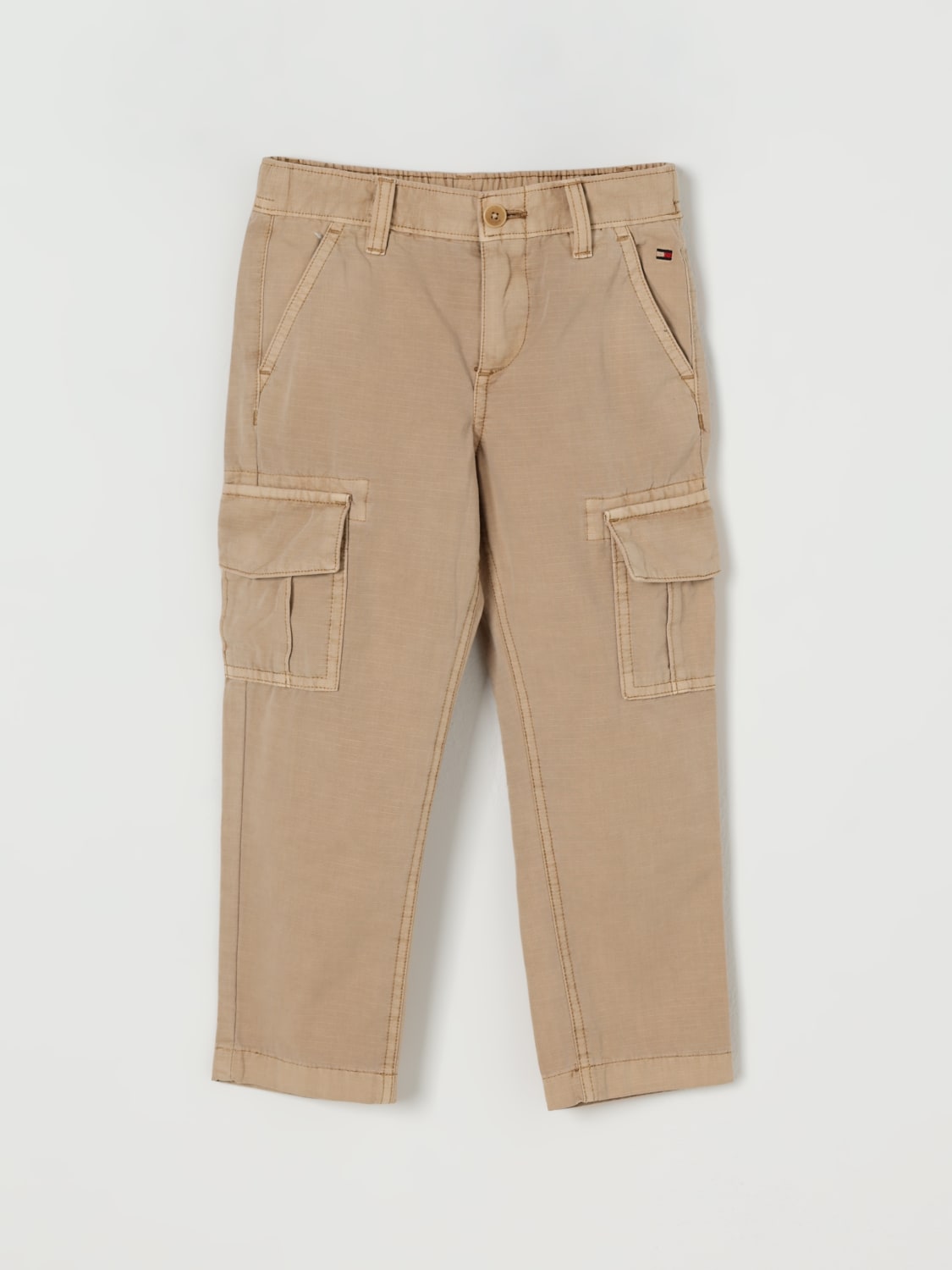 TOMMY HILFIGER PANTALONES: Pantalón niños Tommy Hilfiger, Beige - Img 1