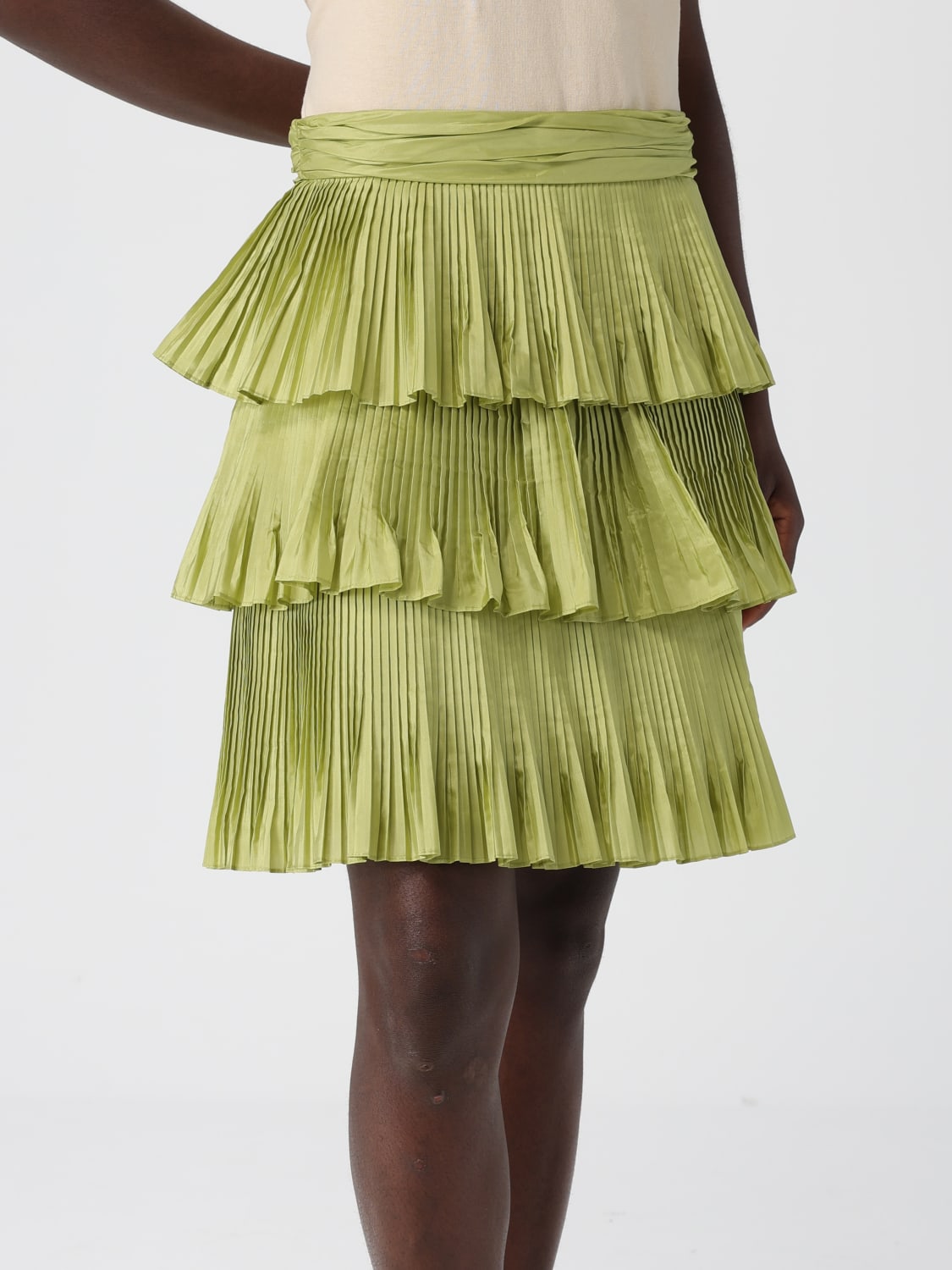 VALENTINO SKIRT: Skirt woman Valentino, Green - Img 5