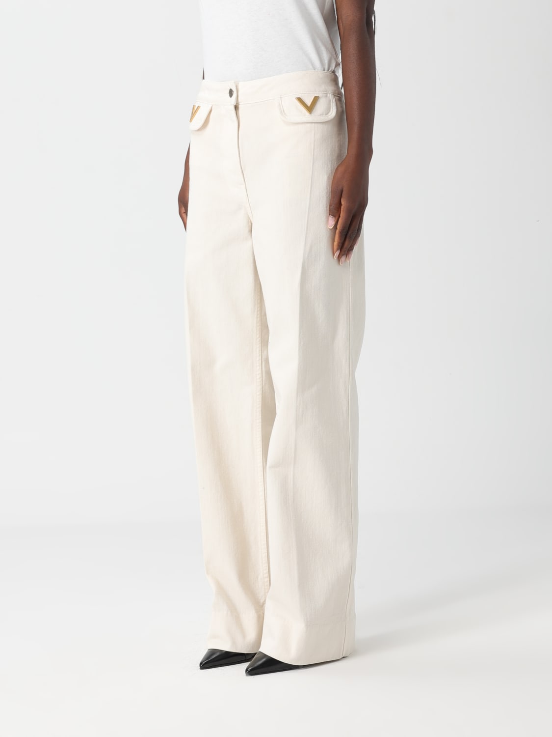 VALENTINO JEANS: Jeans woman Valentino, White - Img 4