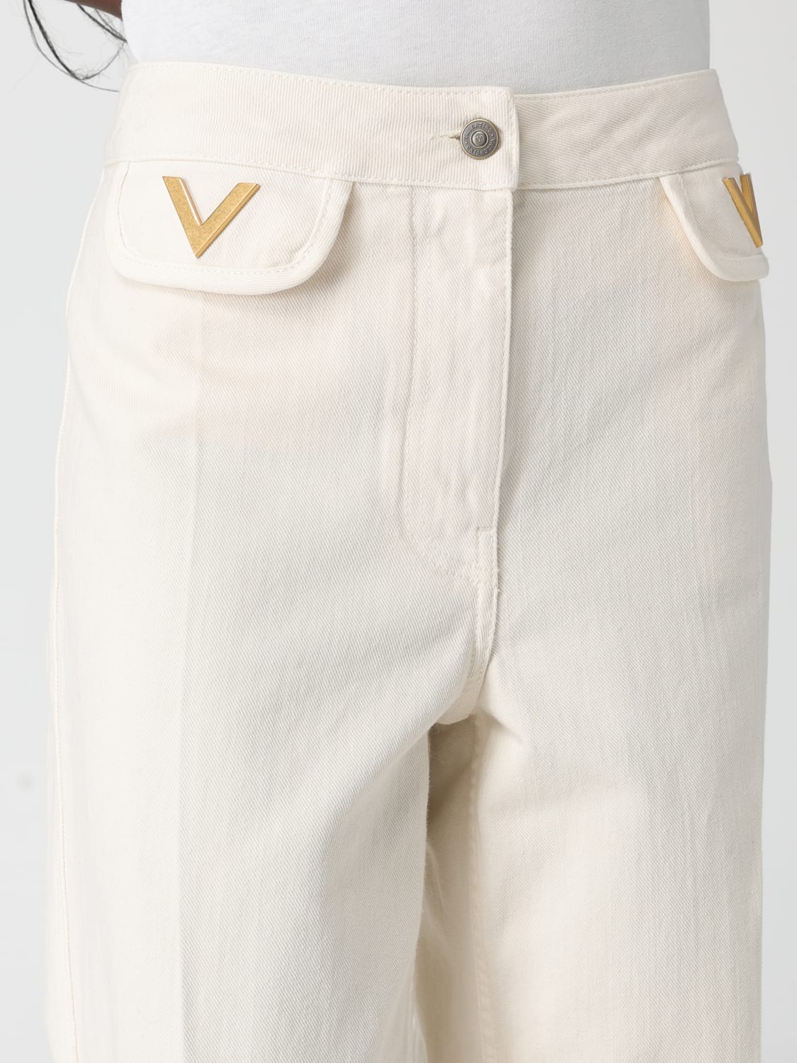 VALENTINO JEANS: Jeans woman Valentino, White - Img 5