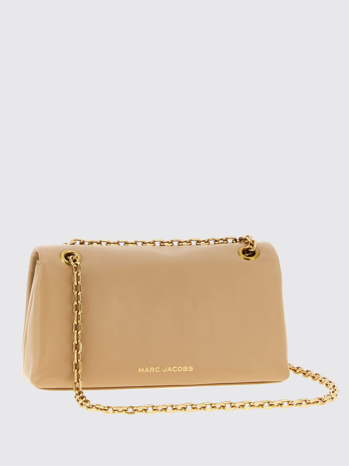 MARC JACOBS BORSA A TRACOLLA: Borsa The Dual Marc Jacobs in pelle, Beige - Img 2