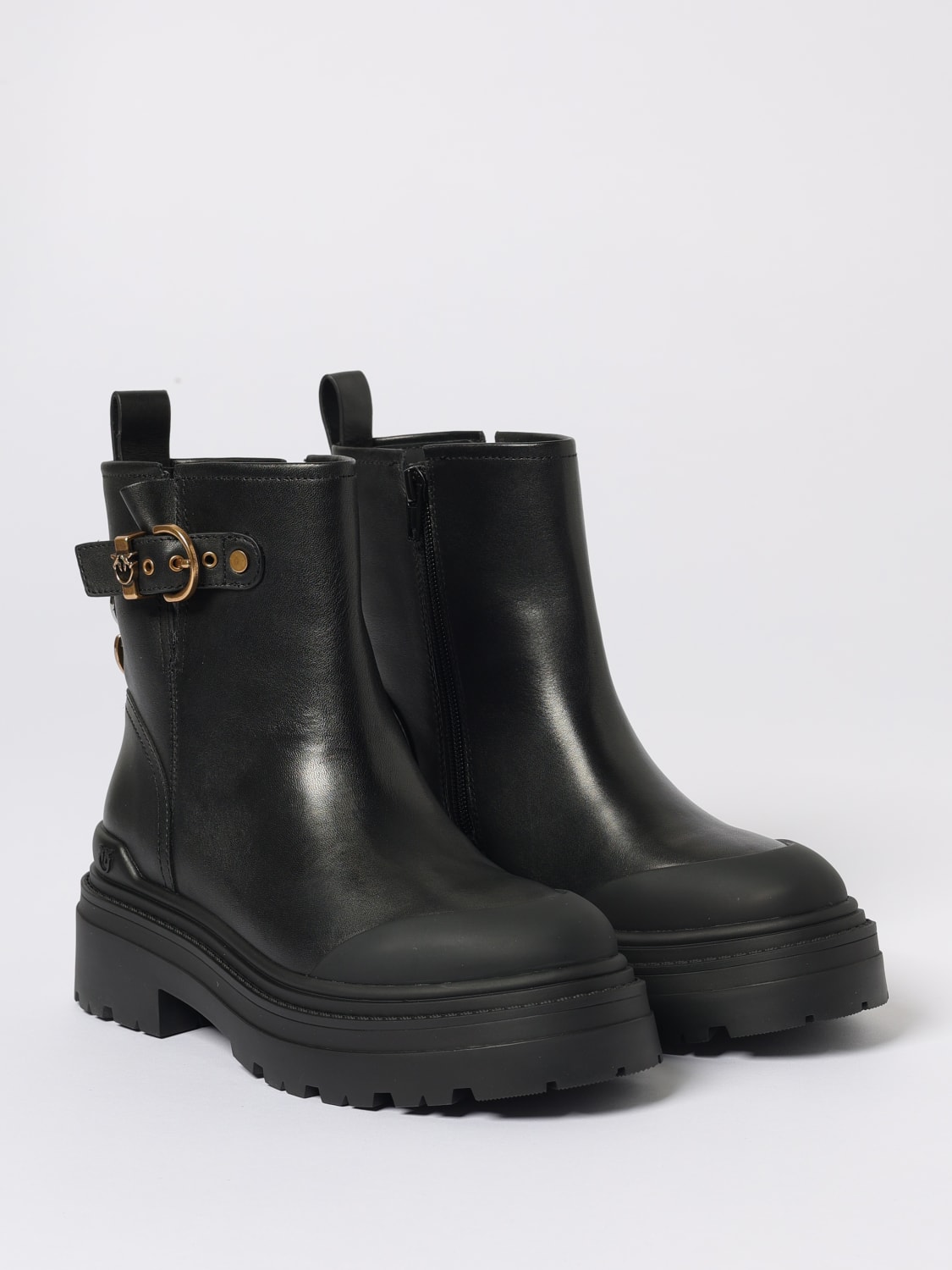 PINKO BOOTS: Boots woman Pinko, Black - Img 2