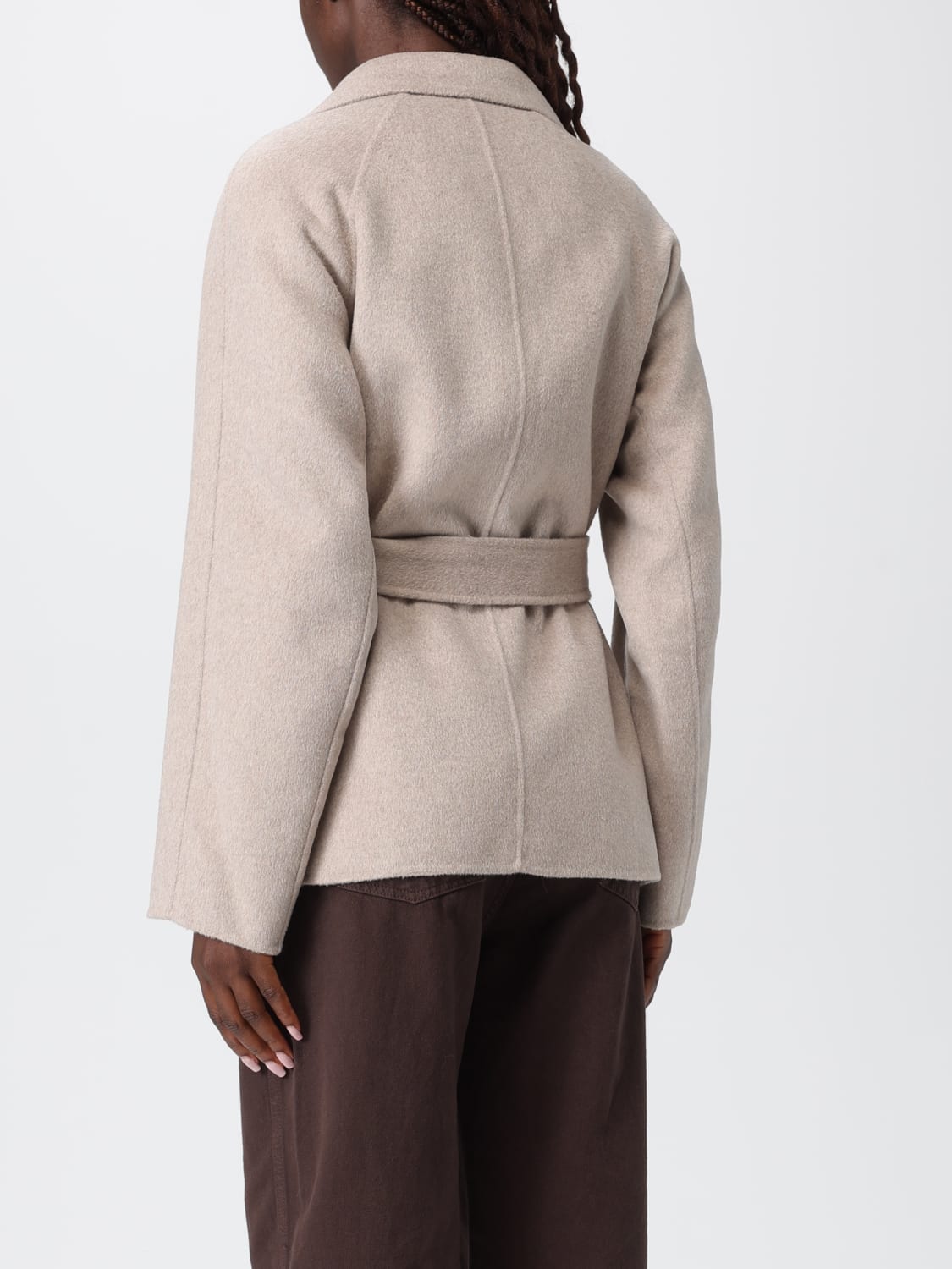 LIU JO COAT: Jacket woman Liu Jo, Beige - Img 2