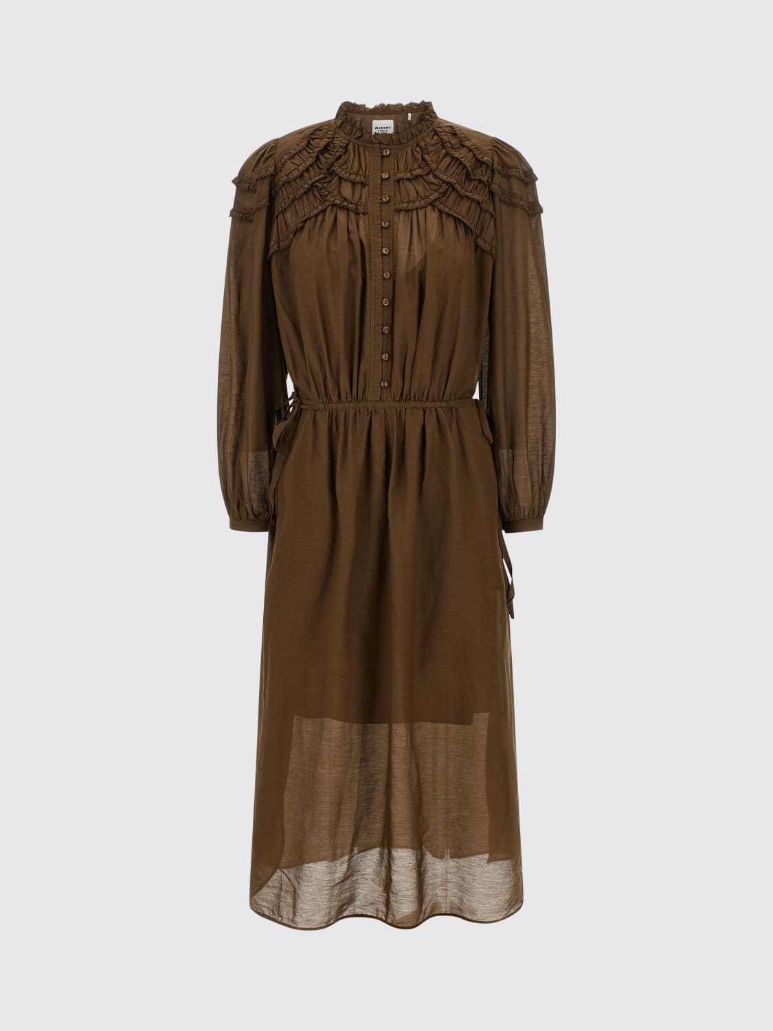 ISABEL MARANT ETOILE DRESS: Dress woman Isabel Marant Etoile, Green - Img 1