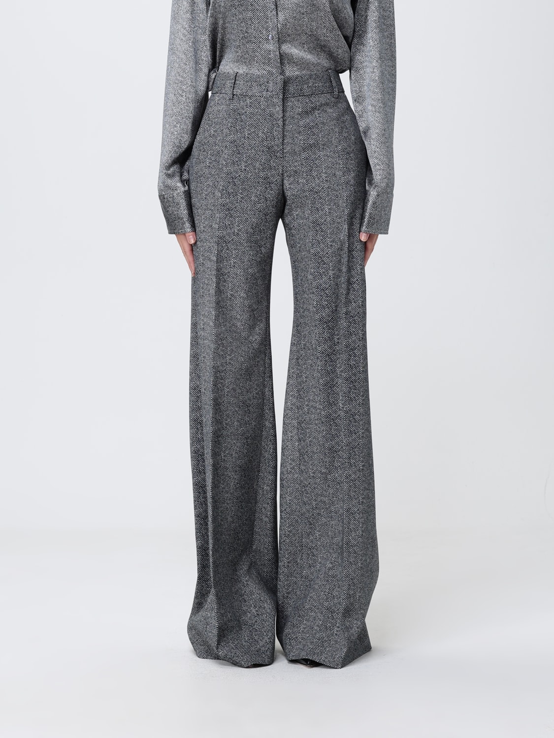 ERMANNO SCERVINO PANTS: Pants woman Ermanno Scervino, Grey - Img 1