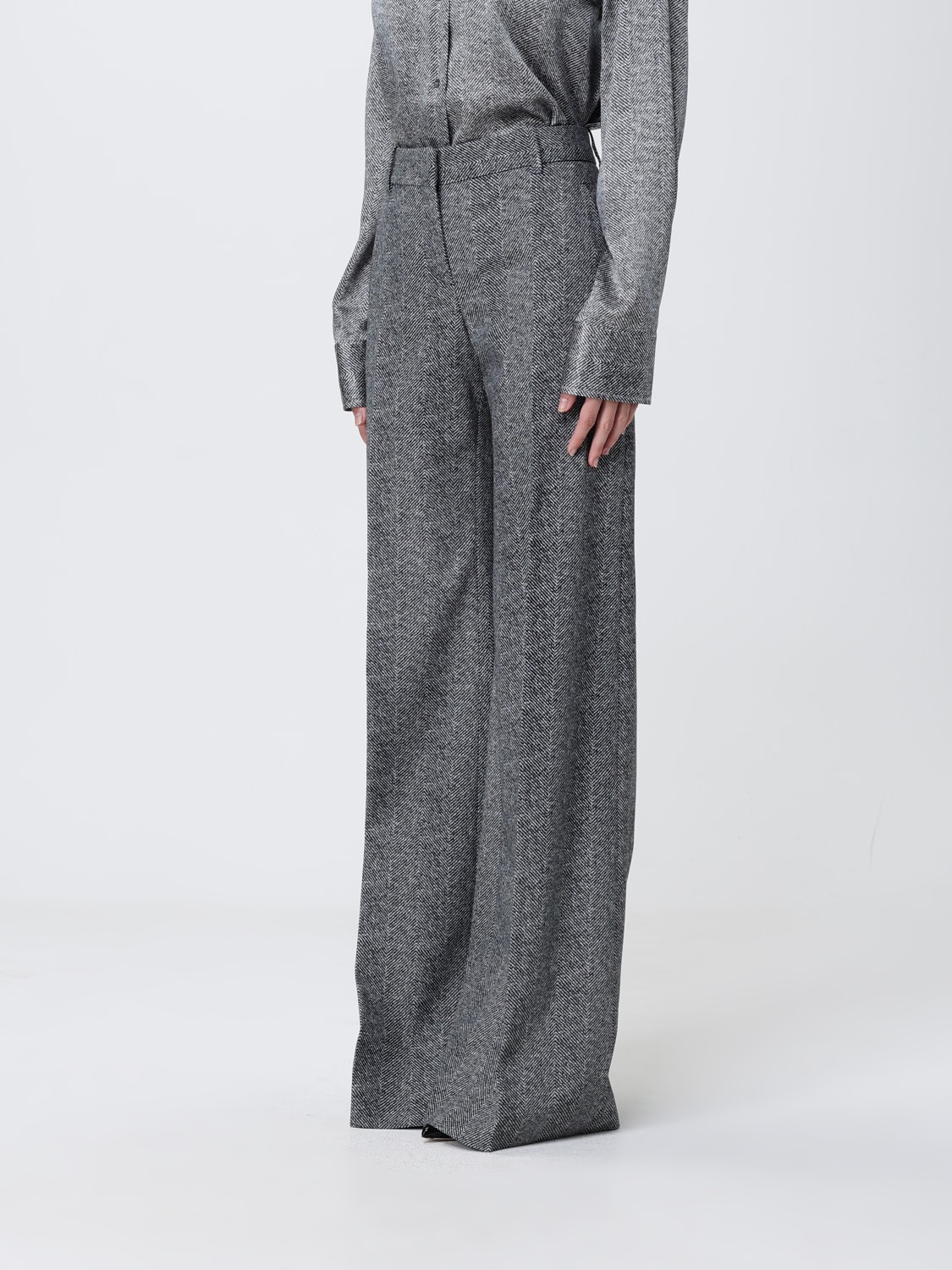 ERMANNO SCERVINO PANTS: Pants woman Ermanno Scervino, Grey - Img 4