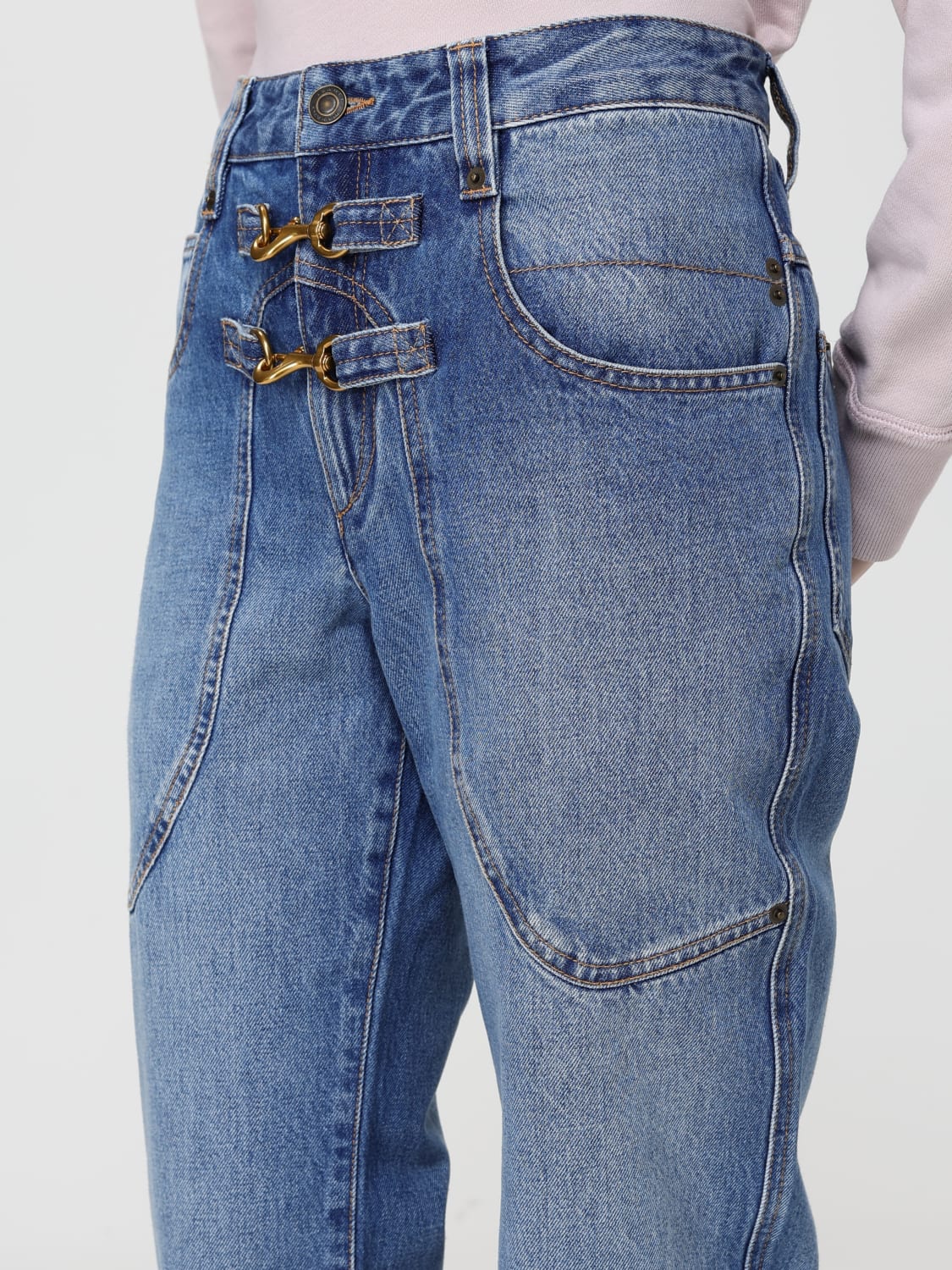 ISABEL MARANT JEANS: Jeans damen Isabel Marant, Denim - Img 3