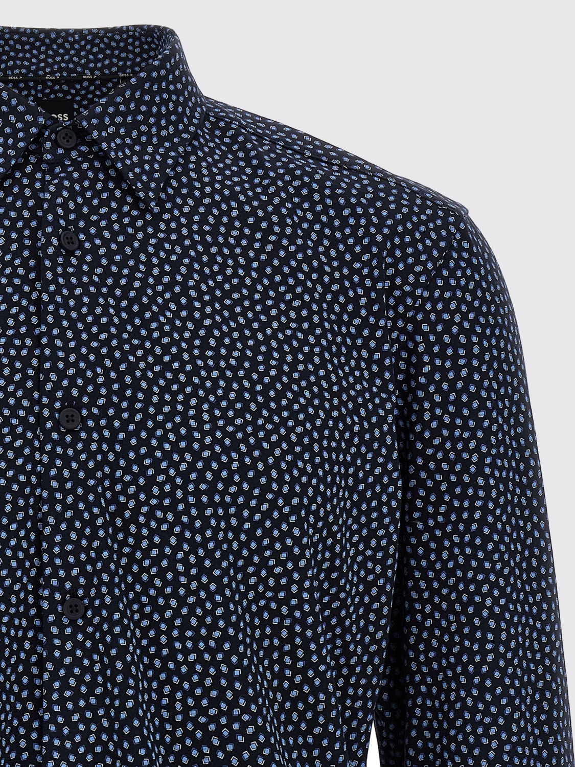 BOSS SHIRT: Shirt men Boss, Blue - Img 3