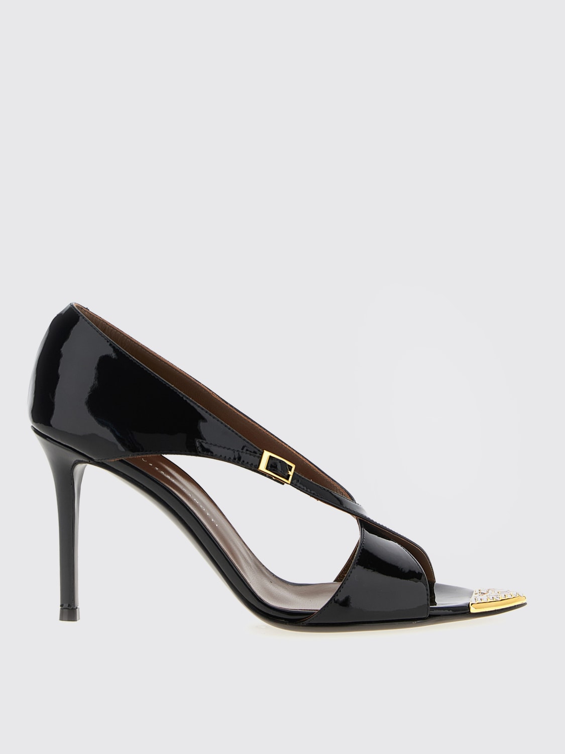 GIUSEPPE ZANOTTI SANDALEN MIT ABSATZ: Flache sandalen damen Giuseppe Zanotti, Schwarz - Img 1