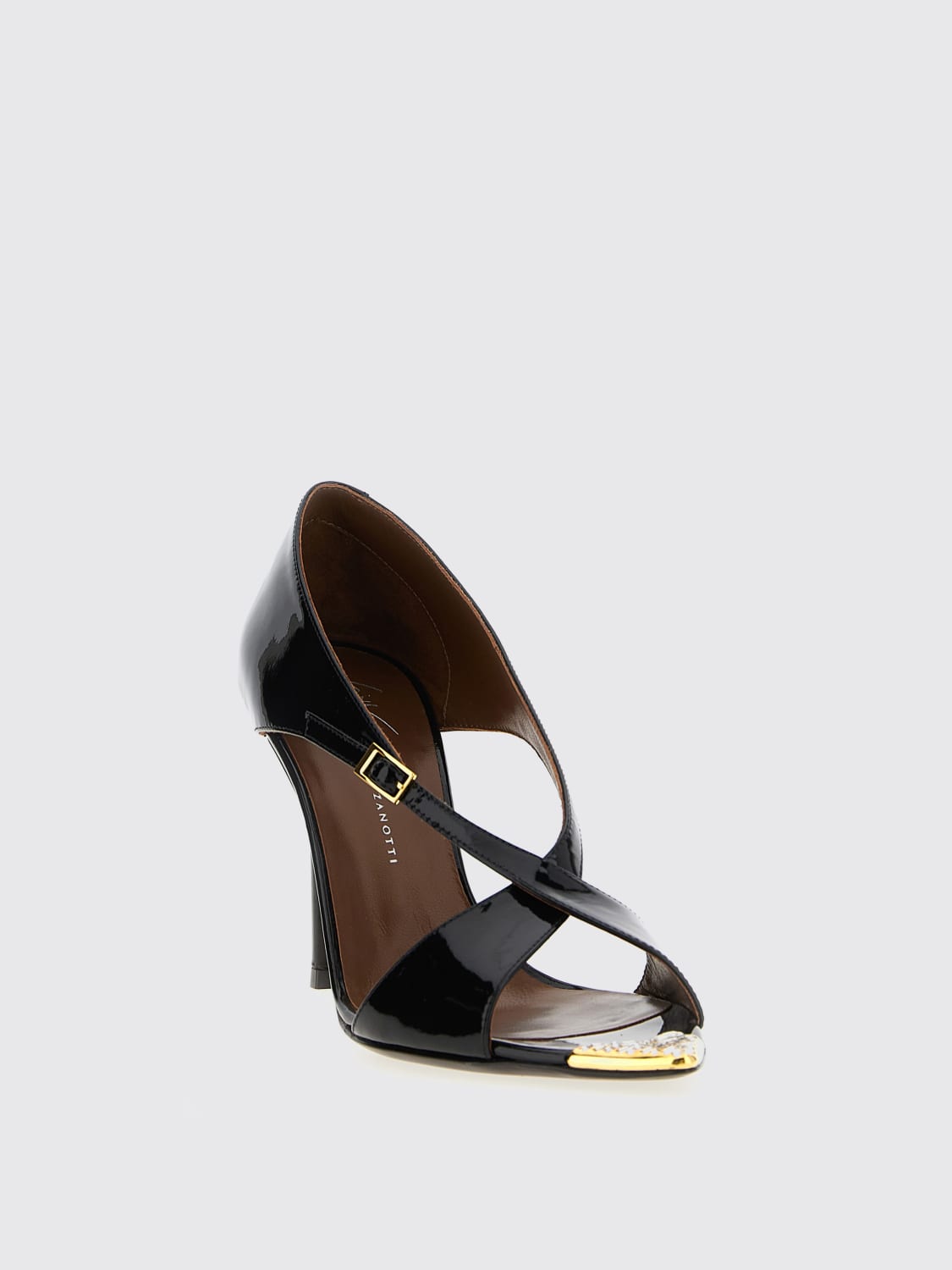 GIUSEPPE ZANOTTI SANDALEN MIT ABSATZ: Flache sandalen damen Giuseppe Zanotti, Schwarz - Img 2