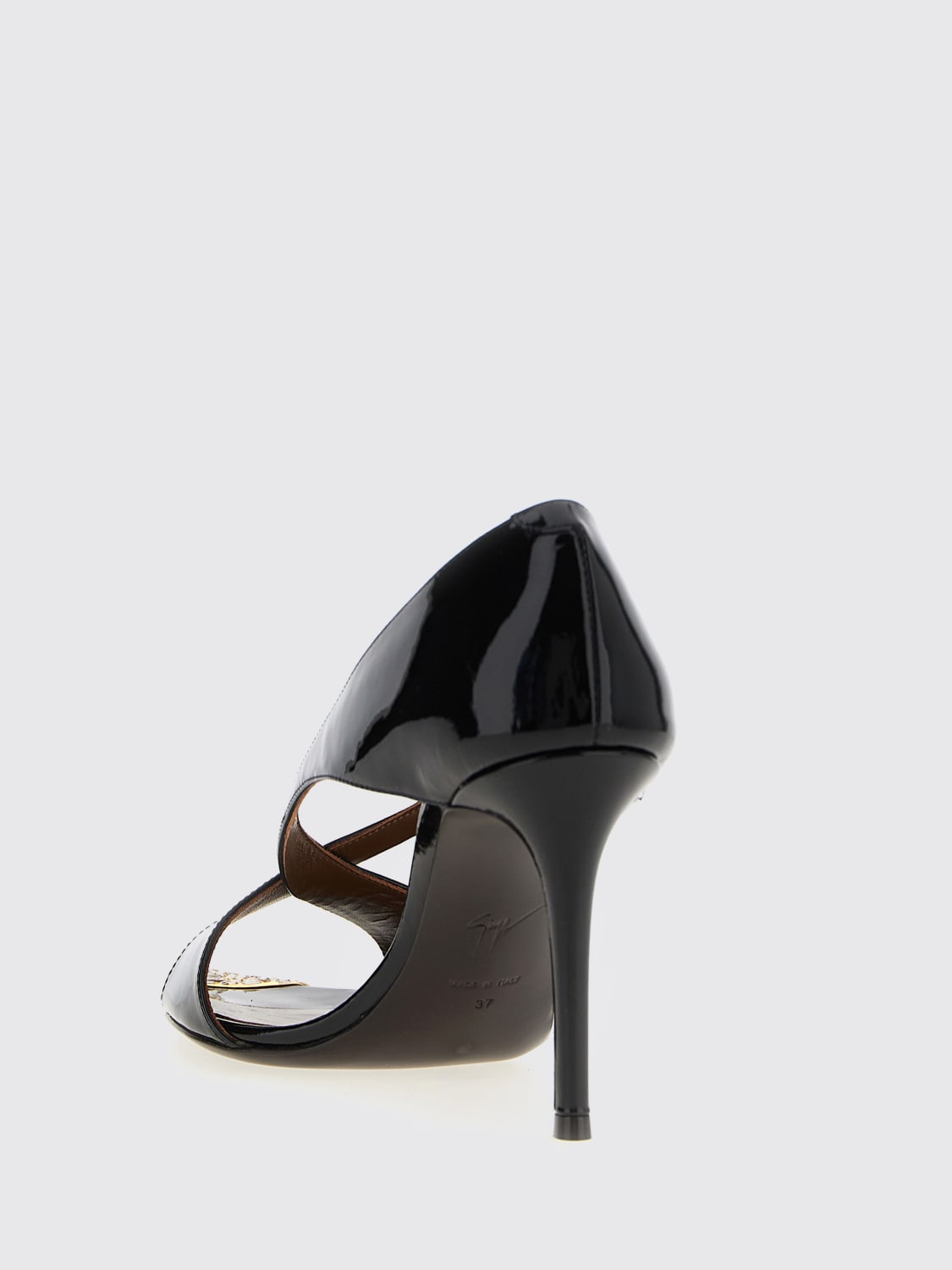 GIUSEPPE ZANOTTI SANDALEN MIT ABSATZ: Flache sandalen damen Giuseppe Zanotti, Schwarz - Img 3