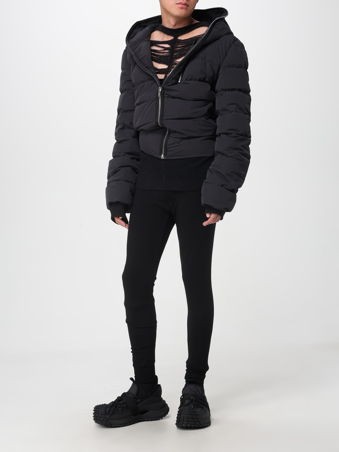 RICK OWENS JERSEY: Cárdigan hombre Rick Owens, Negro - Img 2