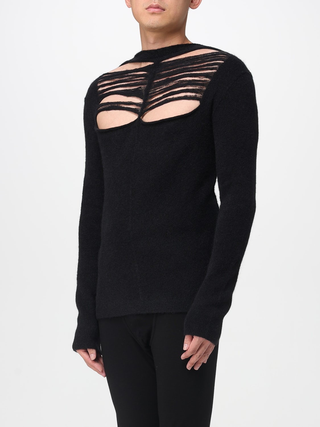 RICK OWENS JERSEY: Cárdigan hombre Rick Owens, Negro - Img 4