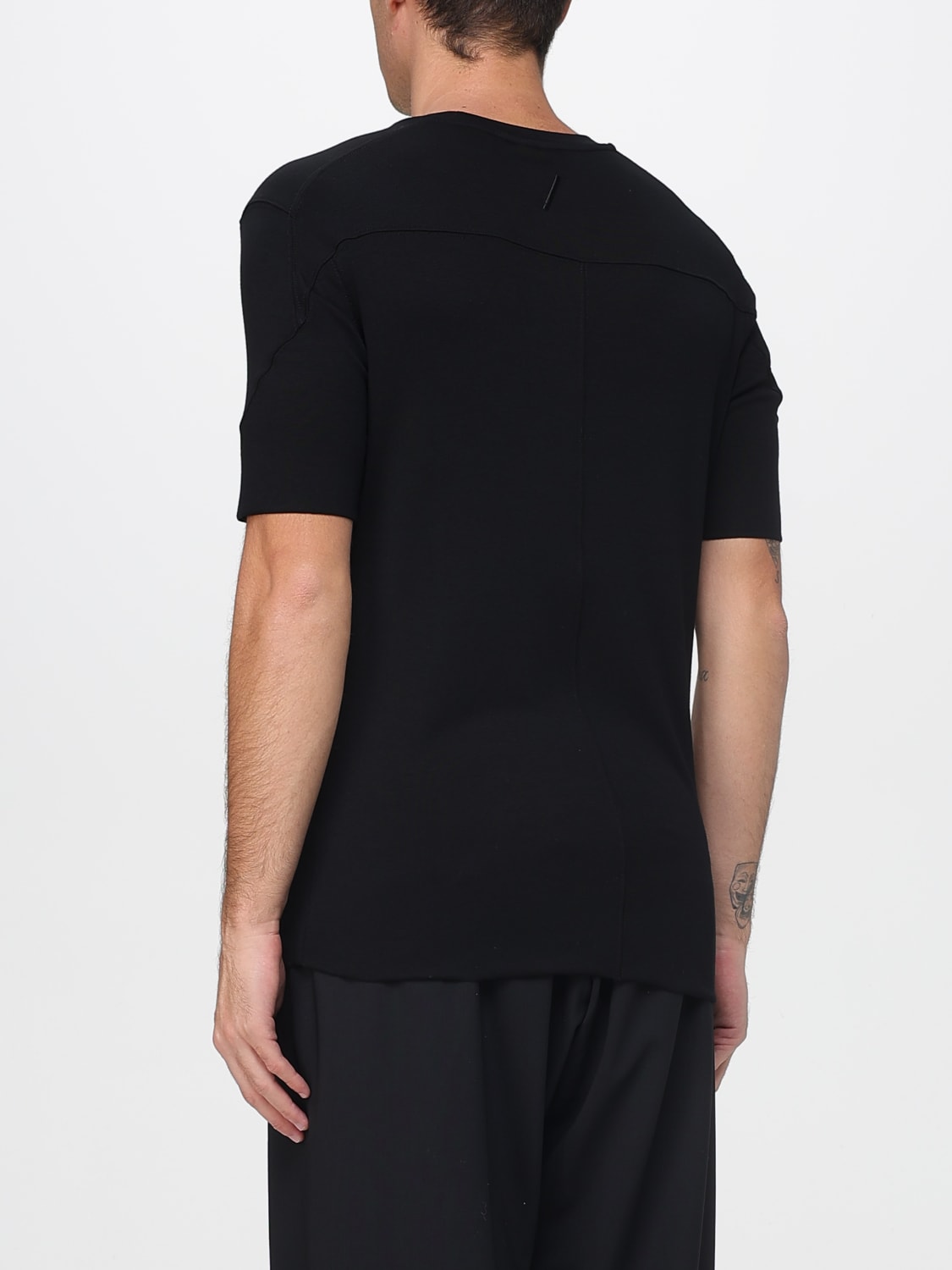 THOM KROM T-SHIRT: T-shirt men Thom Krom, Black - Img 2