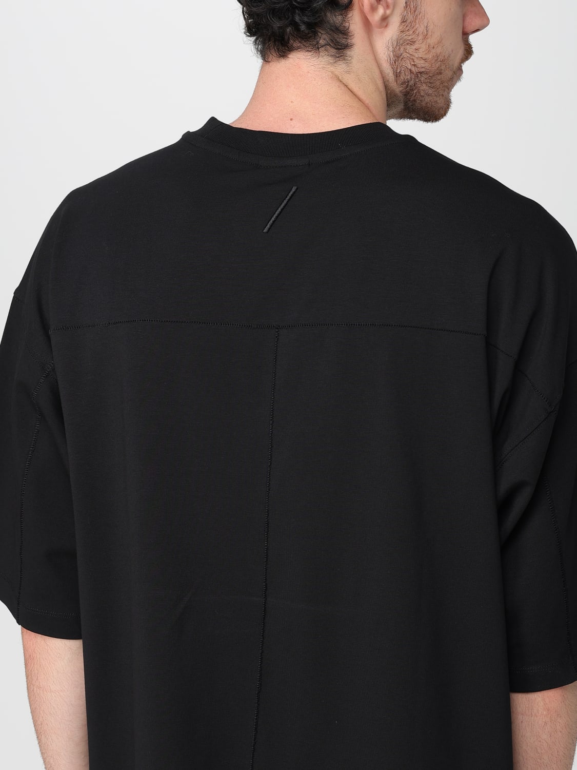 THOM KROM T-SHIRT: T-shirt herren Thom Krom, Schwarz - Img 3